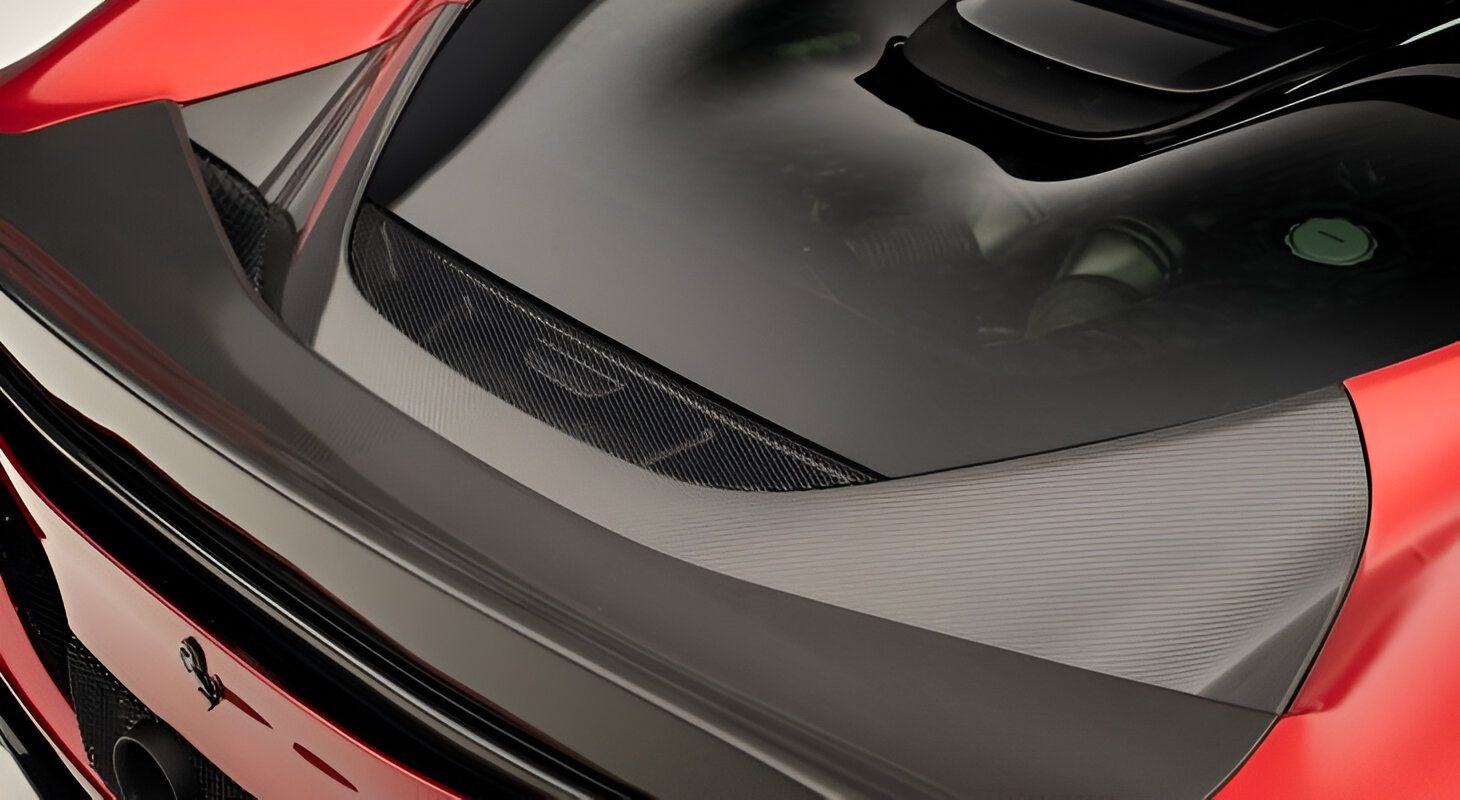 Ferrari 296 GTB | Novitec Carbon Rear Cover