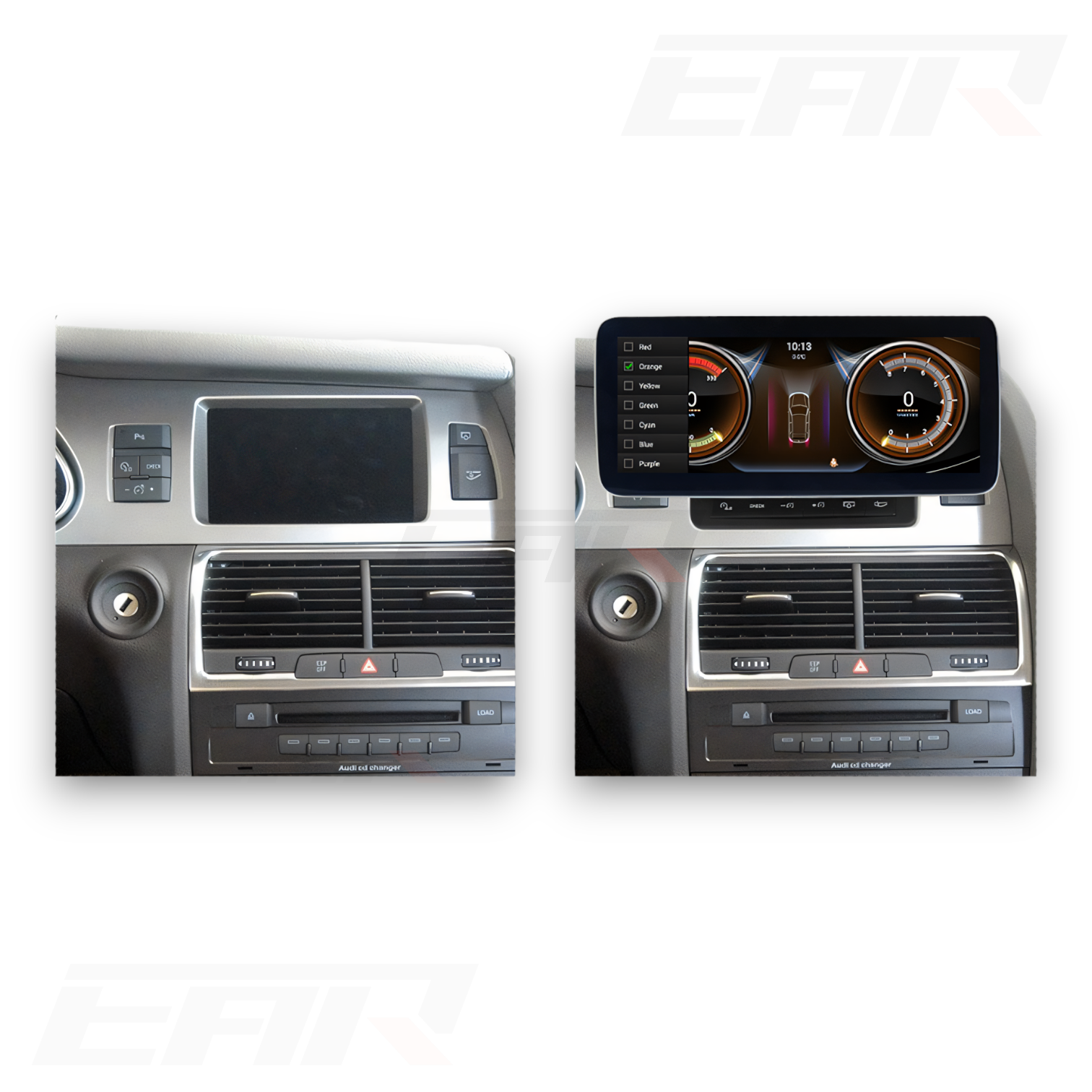 Audi Q7 Android 12.0 Multimedia 10.25"/12.5" Touchscreen Display + Built-In Wireless Carplay & Android Auto | 2005 - 2015 | LHD/RHD - Euro Active Retrofits