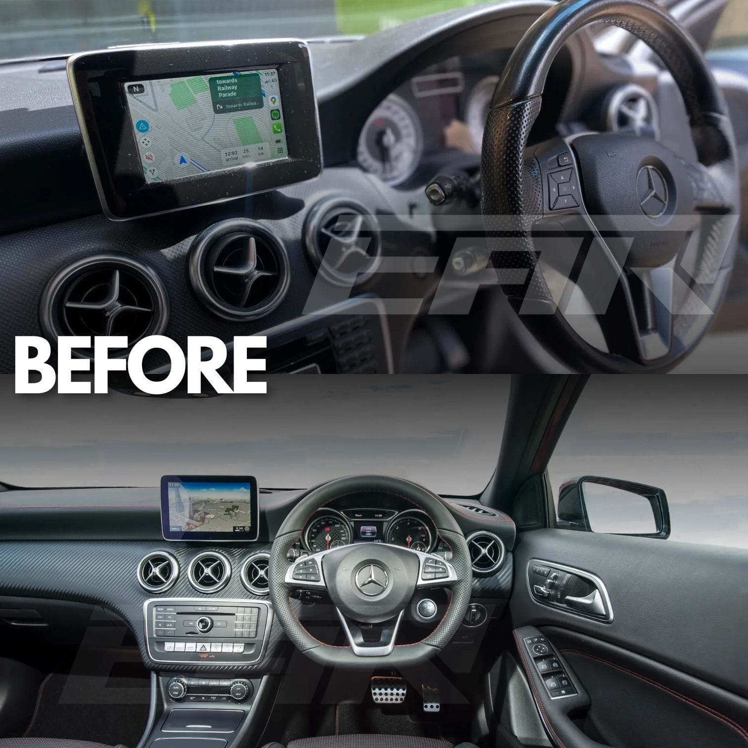 Mercedes Benz A/CLA/GLA Class | W176/C177/X156 | 10.25"/12.3" Linux CarPlay/Android Touchscreen Display | 2013 - 2018