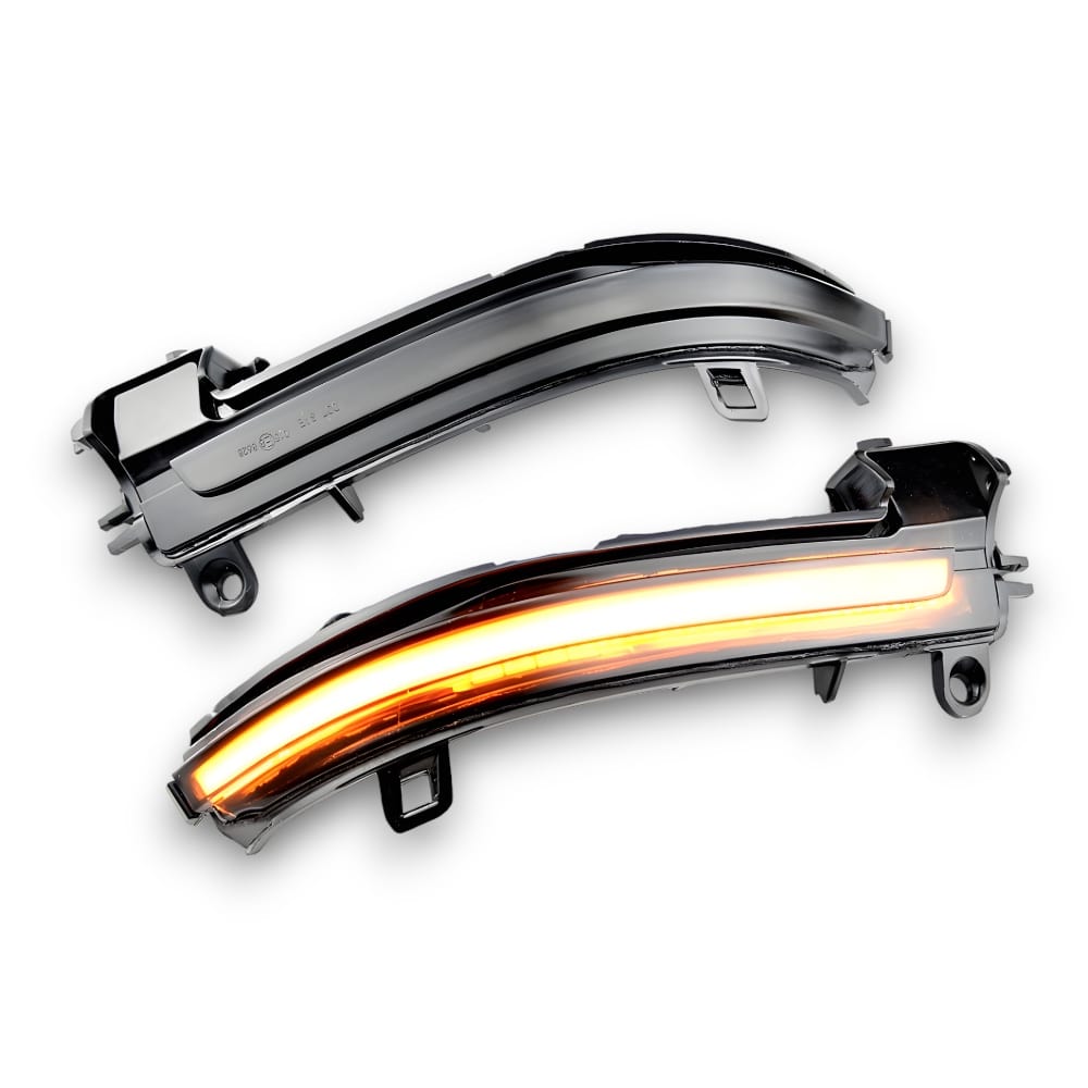 EuroLuxe BMW 1, 2, 3 & 4 Series (F2X/F3X) Dynamic Sequential Smoked Mirror Indicator Blinker - Euro Active Retrofits