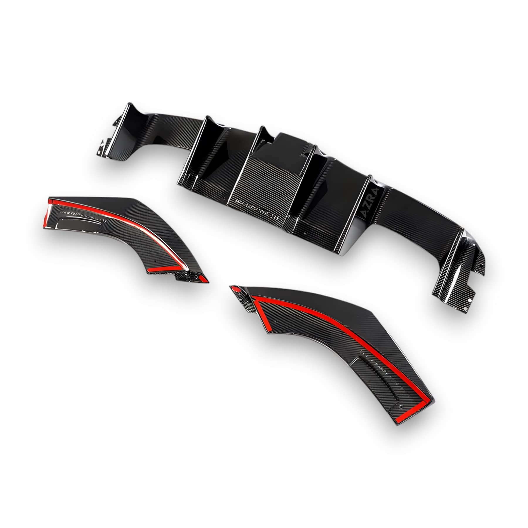 AZRA BMW M2/M2C | F87 | Ulta Aggressive Carbon Fiber Rear Diffuser | 2016 - 2021