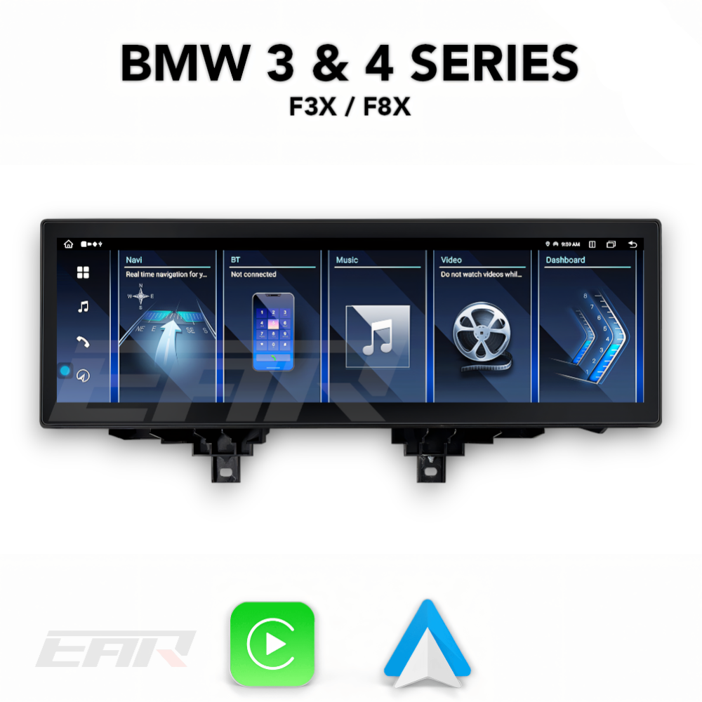BMW iDrive 8 Android 13.0 3 & 4 Series & M3/M4 (F30/F31/F32/F33/F34/F35/F36/F80/F82/F83) Multimedia 15" Touchscreen Display + Built-In Wireless Carplay & Android Auto | 2012 - 2019