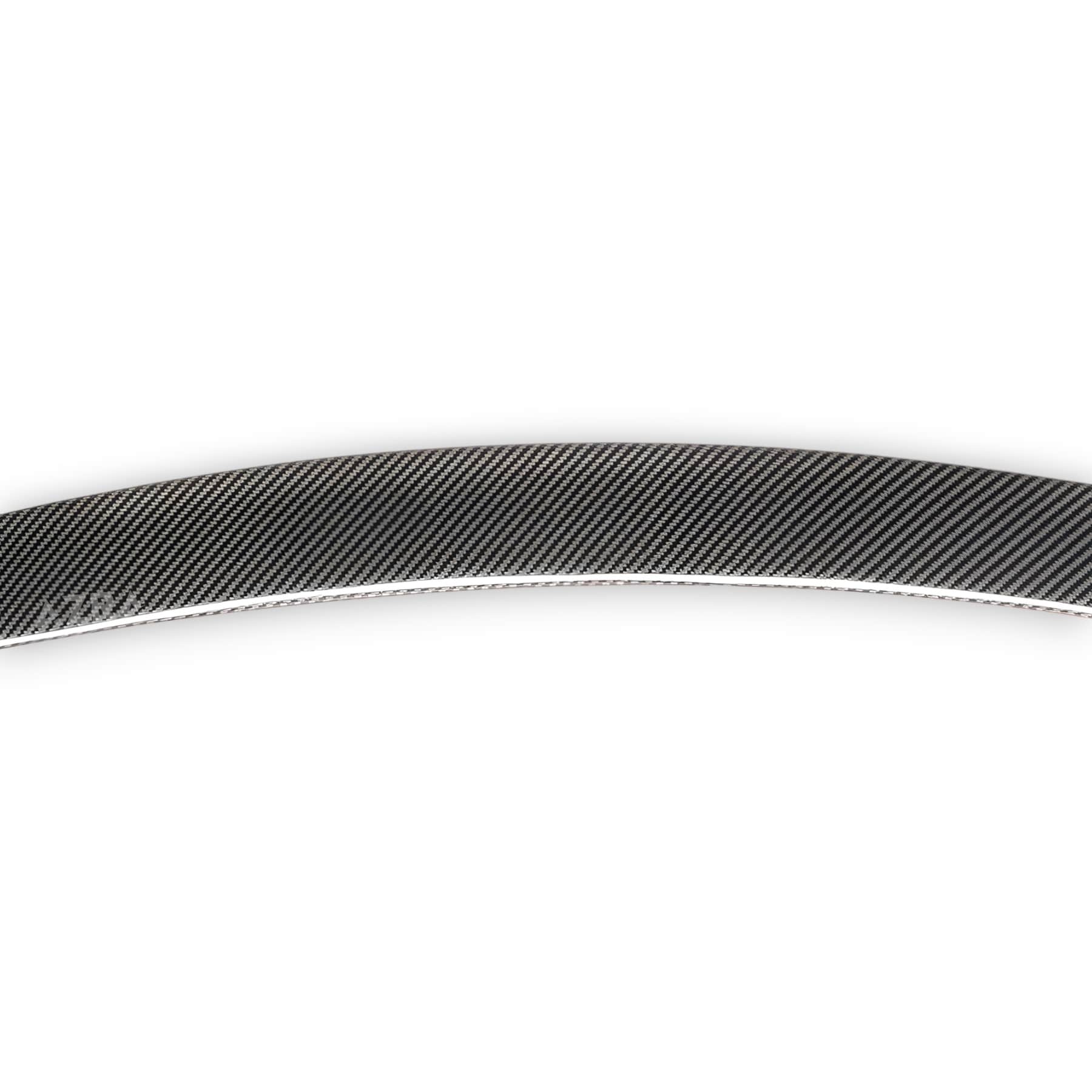 AZRA Mercedes Benz C-Class & C63 / C63s AMG | W205 Sedan | Carbon Fiber 'BRABUS' Rear Spoiler Lip | 2014 - 2023