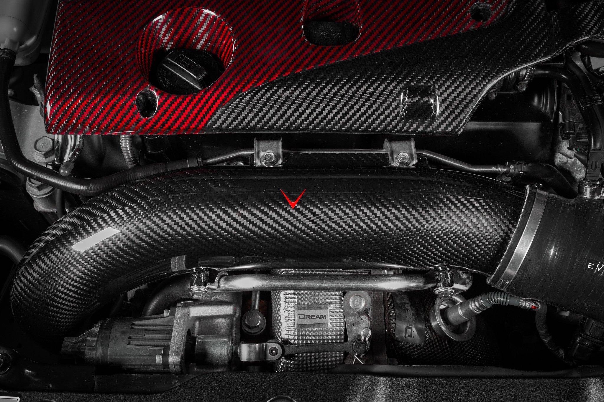 DRAFT Eventuri Honda Civic Type R | FK8 | Carbon Turbo Tube (Upgrade For V2 MAF Tube)