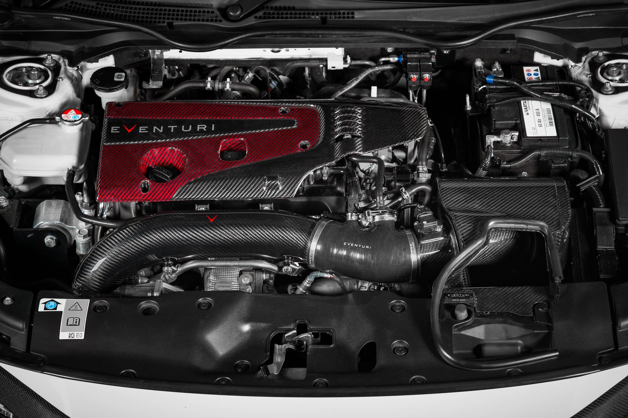 DRAFT Eventuri Honda Civic Type R | FK8 | Carbon Turbo Tube Package (With V2 MAF Tube)