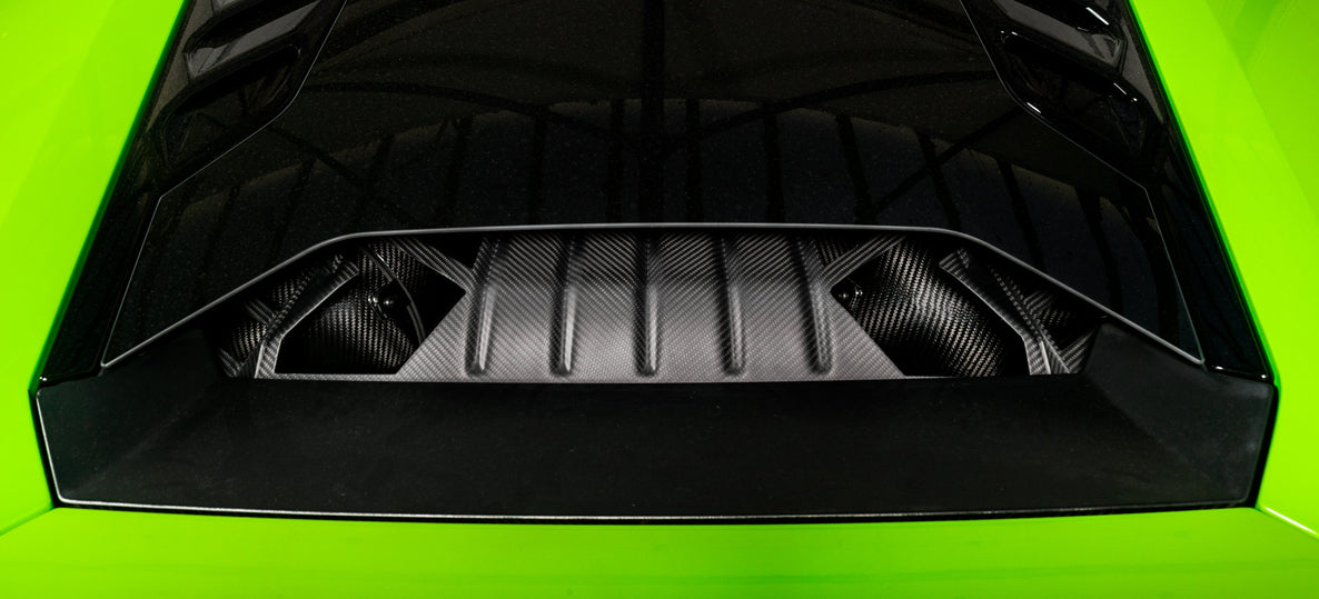 Eventuri Lamborghini Huracan | Carbon Engine Cover Set