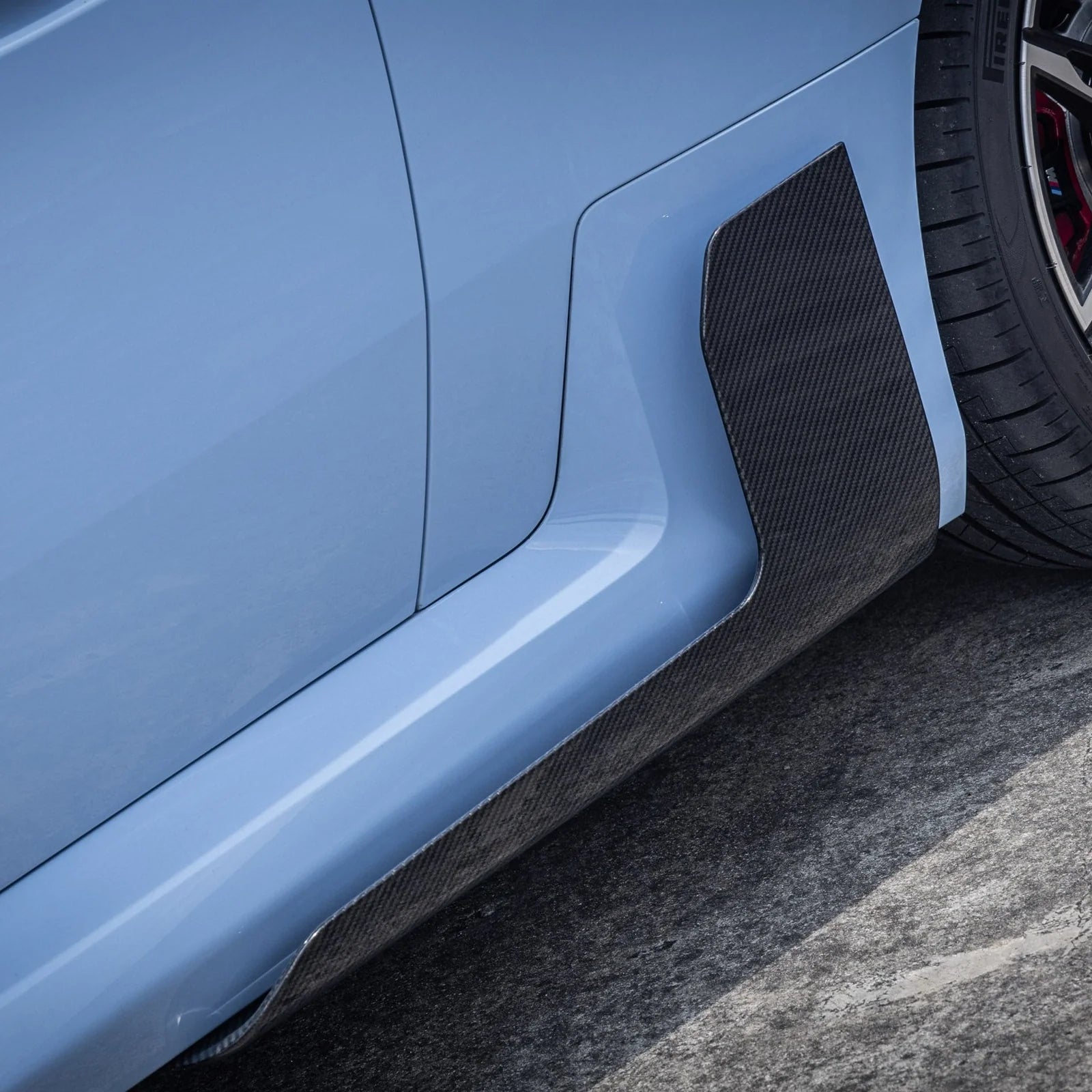 AZRA BMW M2 | G87 | Carbon Fiber 'MP' Side Skirt Splitters | 2023+