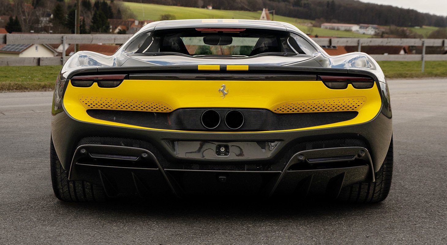 Ferrari 296 GTB | Novitec Black Rear Reflectors