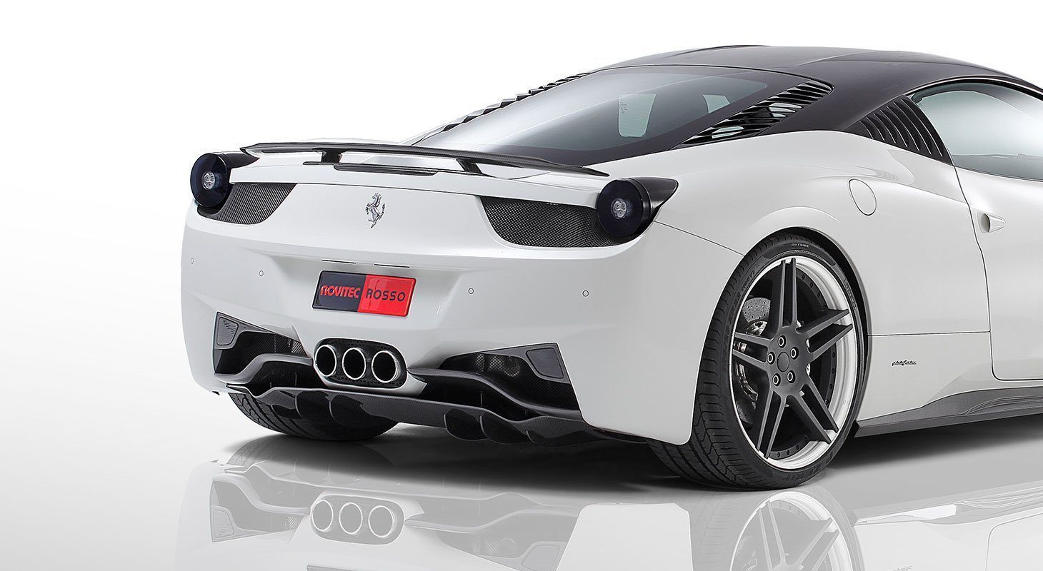 Ferrari 458 Spider/Italia | Novitec Rear Black Fog Lights