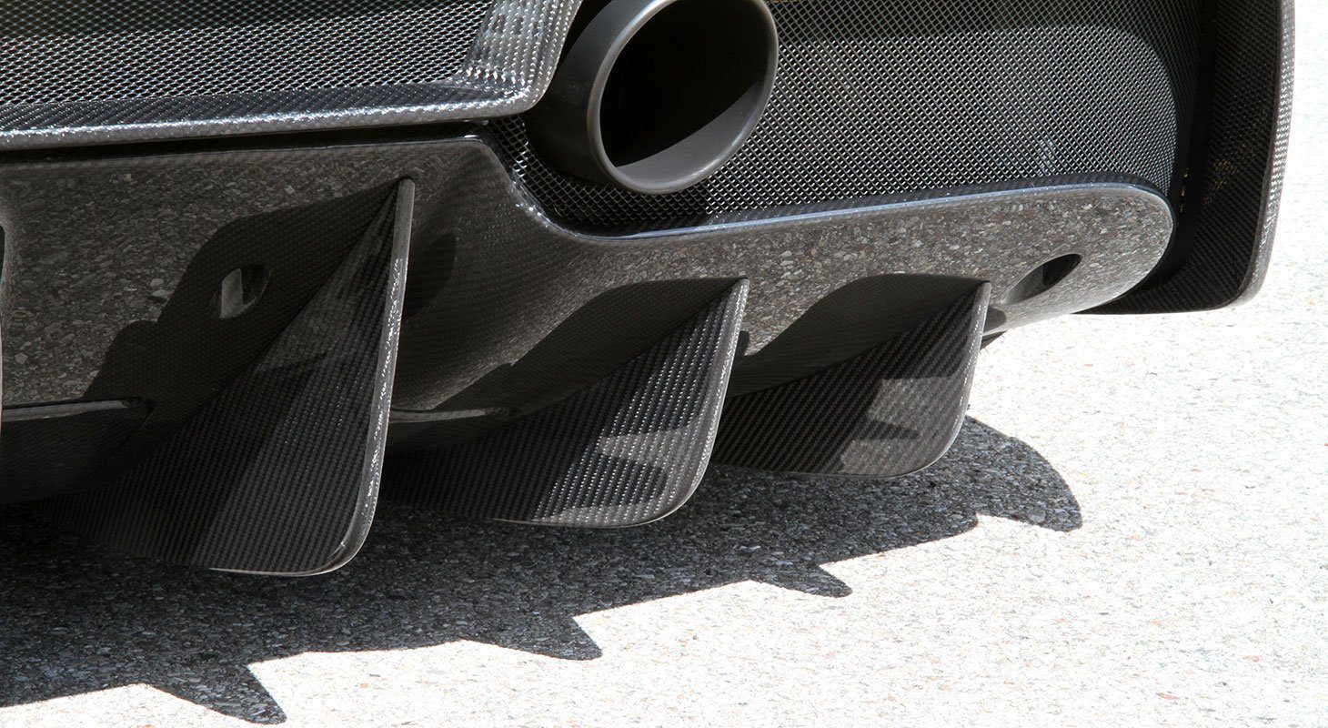 Ferrari 488 Spider/GTB | Novitec Carbon Rear Diffuser Fins