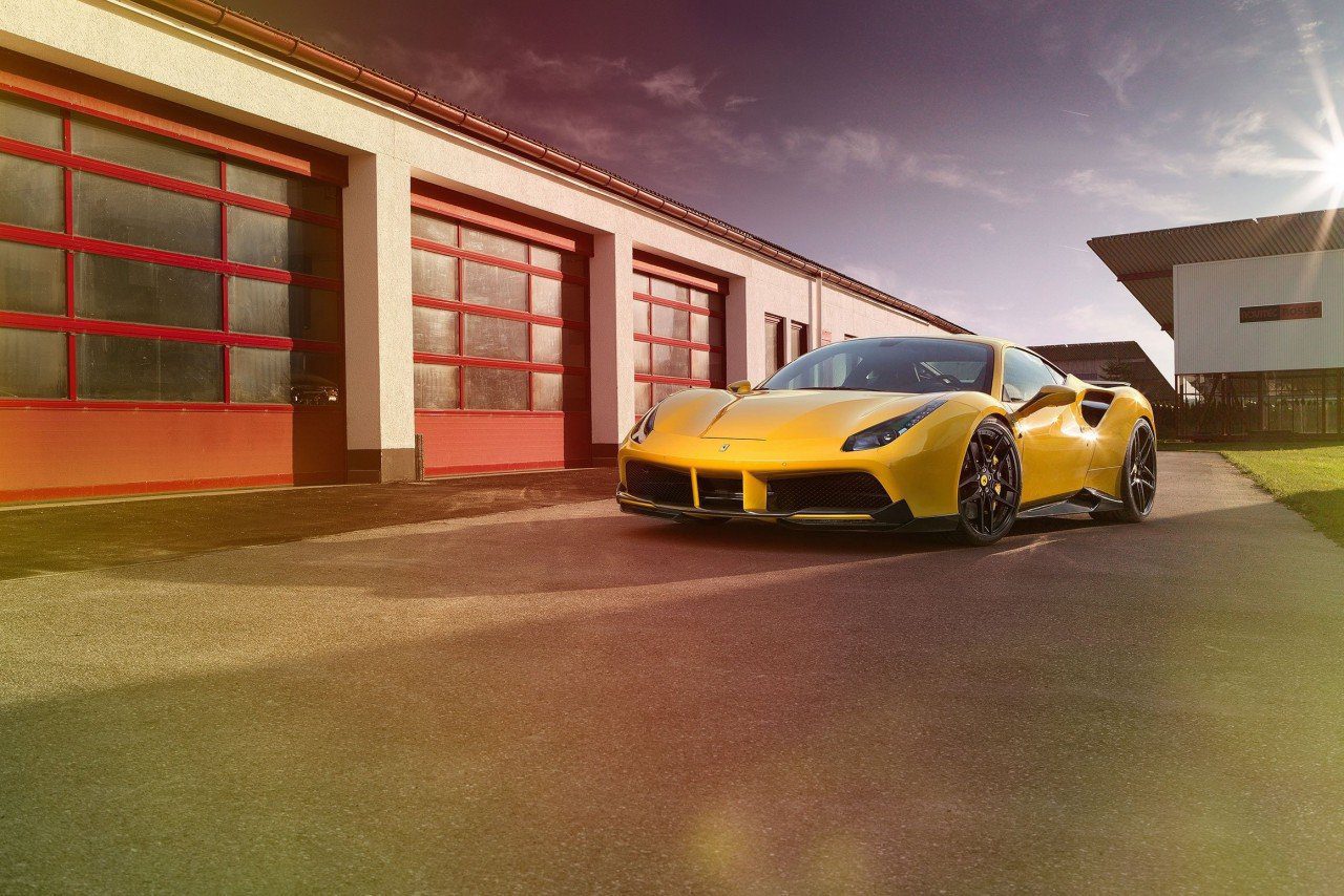 Ferrari 488 Spider/GTB | Novitec Front Spoiler Lip