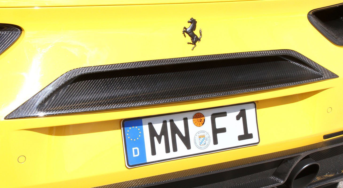 Ferrari 488 Spider/GTB | Novitec Rear Center Air-Outlet