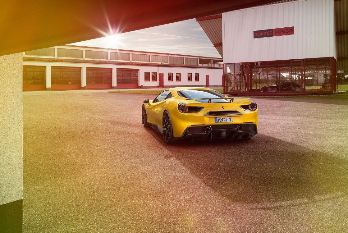 Ferrari 488 GTB / Spider | Novitec Rear Wing