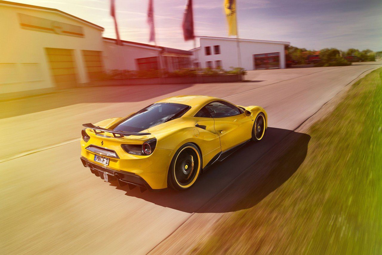 Ferrari 488 GTB / Spider | Novitec Rear Wing