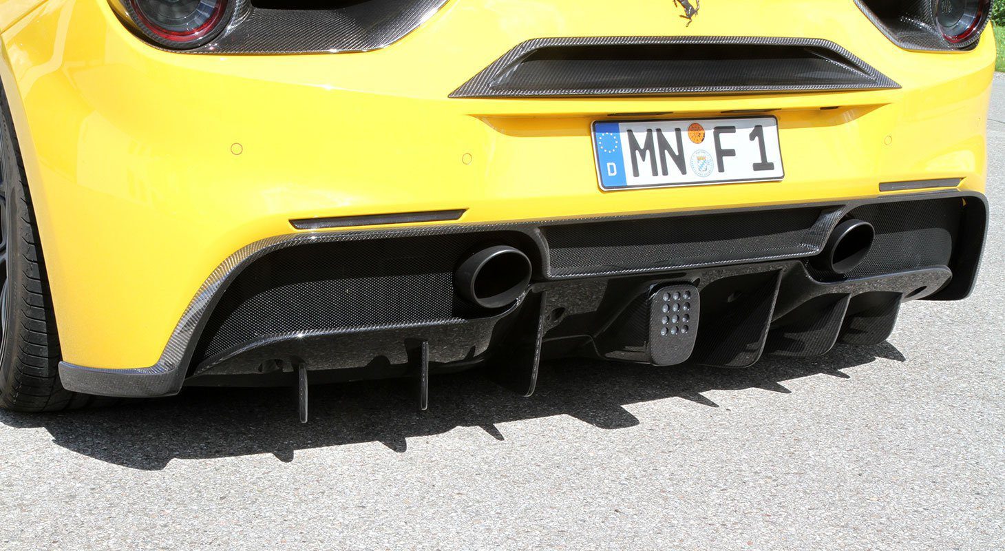 Ferrari 488 Spider/GTB | Novitec Rear Diffuser Attachment