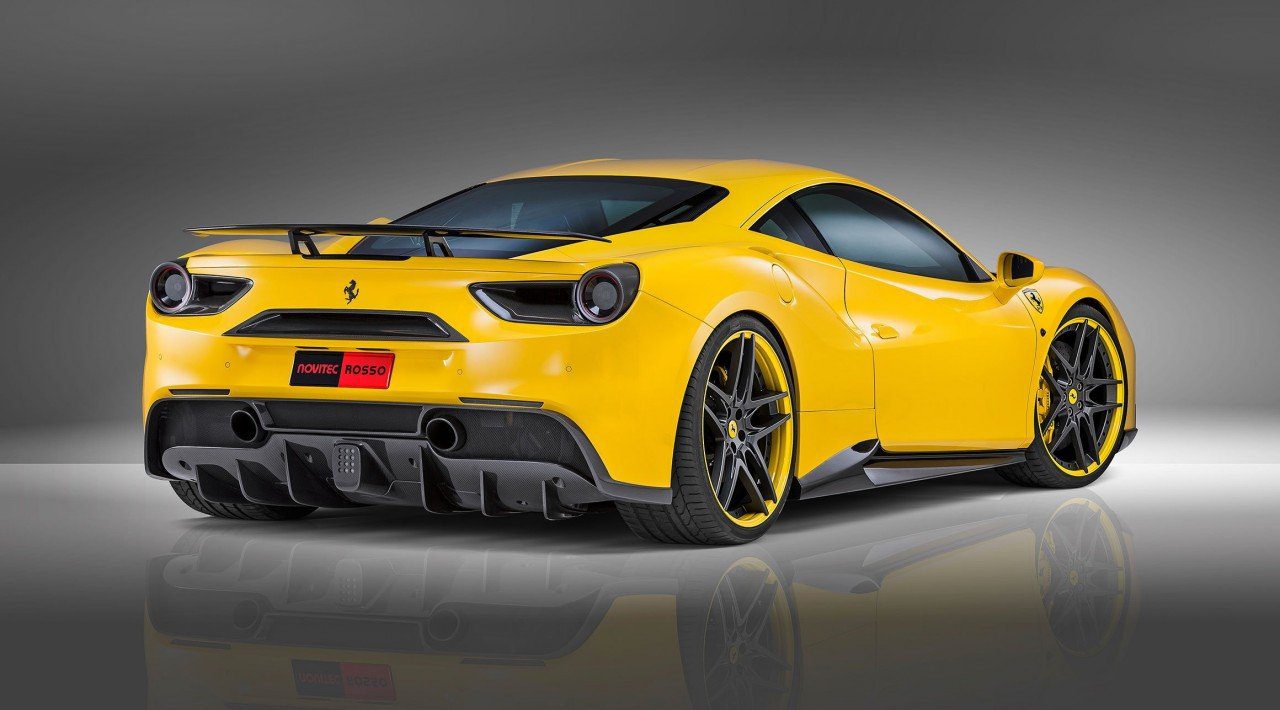 Ferrari 488 Spider/GTB | Novitec Rear Diffuser Attachment