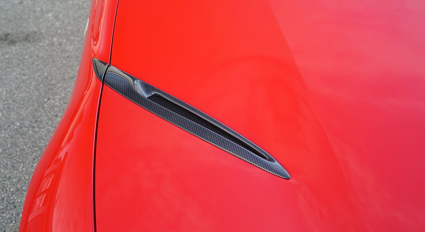 Ferrari 812 Superfast / GTS | Novitec Carbon Engine Bonnet Air-Outlet Inserts