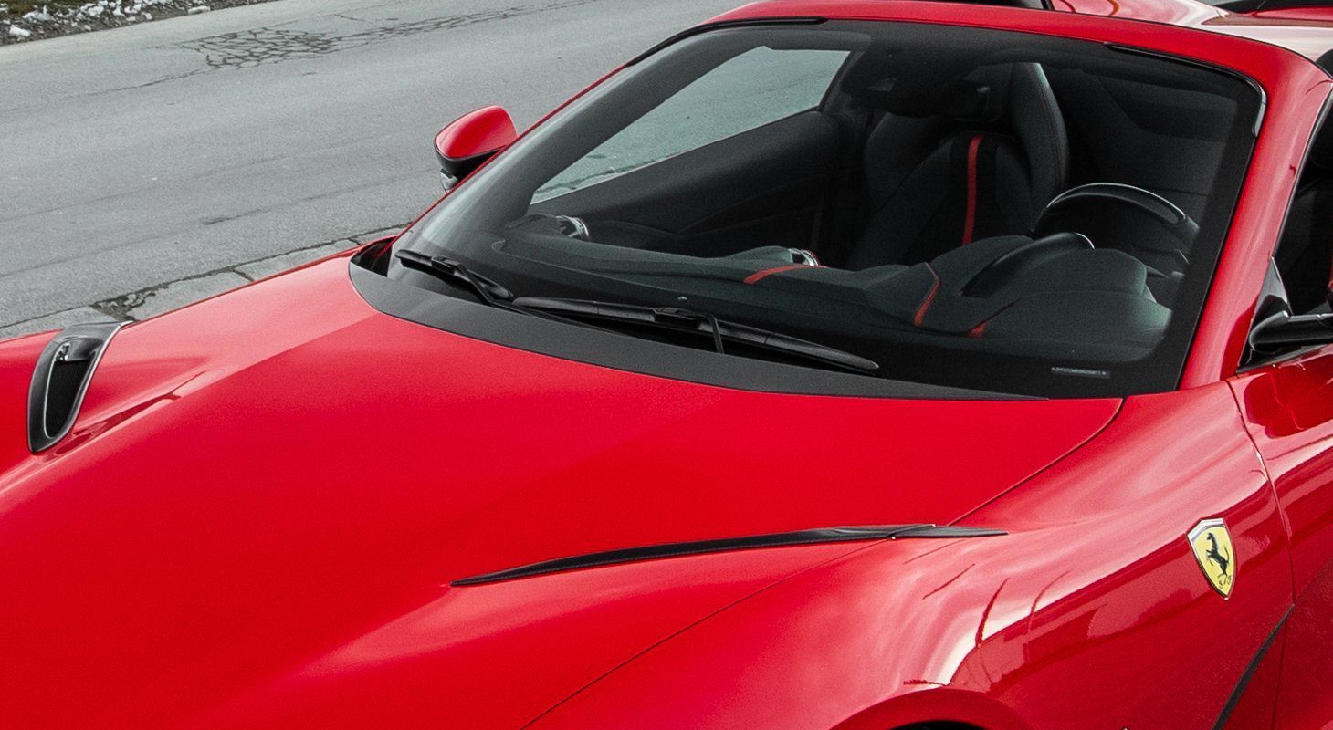 Ferrari 812 Superfast / GTS | Novitec Carbon Engine Bonnet Insert