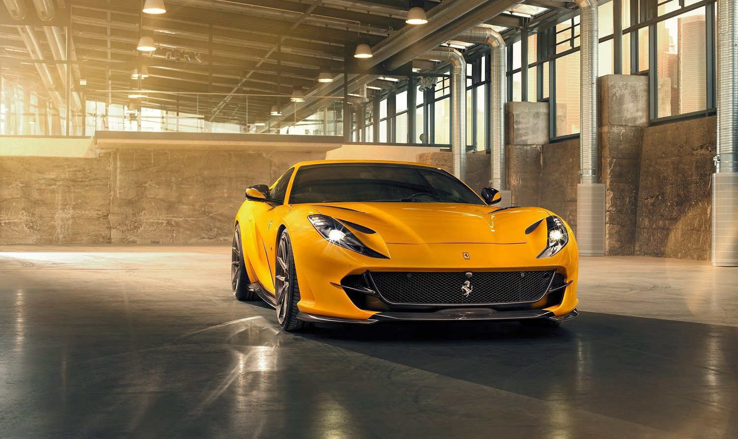 Ferrari 812 Superfast / GTS | Novitec Carbon Front Spoiler Lip