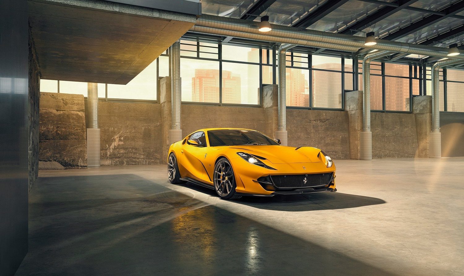 Ferrari 812 Superfast / GTS | Novitec Carbon Front Spoiler Lip