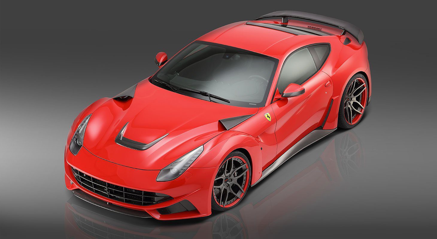 Ferrari F12 Berlinetta | Novitec N-Largo Carbon Engine Bonnet Insert