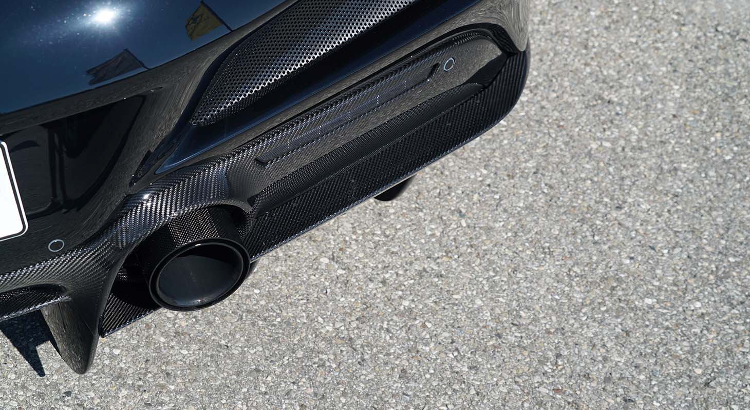 Ferrari F8 Tributo/Spider | Novitec Rear Diffuser Attachments