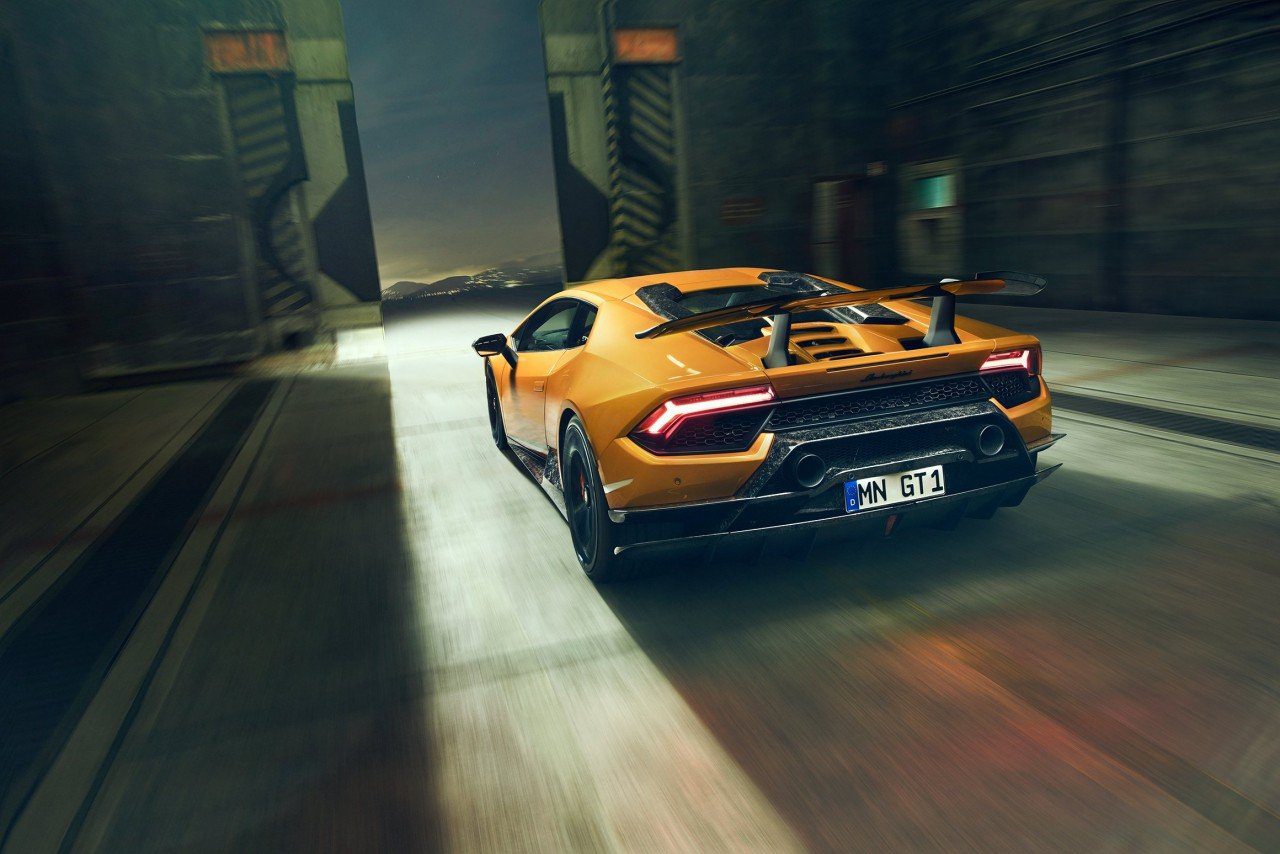 Lamborghini Huracan Performante/Performante Spyder | Novitec Forged Carbon Rear Diffuser Upper Position Attachments