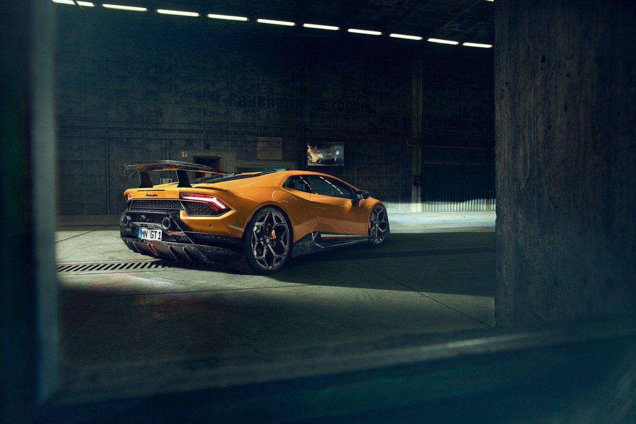 Lamborghini Huracan Performante/Performante Spyder | Novitec Forged Carbon Rear Diffuser Upper Position Attachments