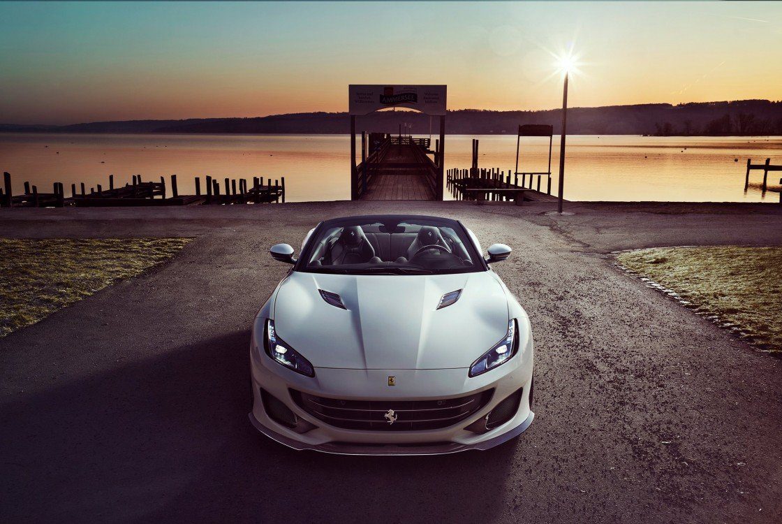 Ferrari Portofino | Novitec Carbon Front Spoiler Lip