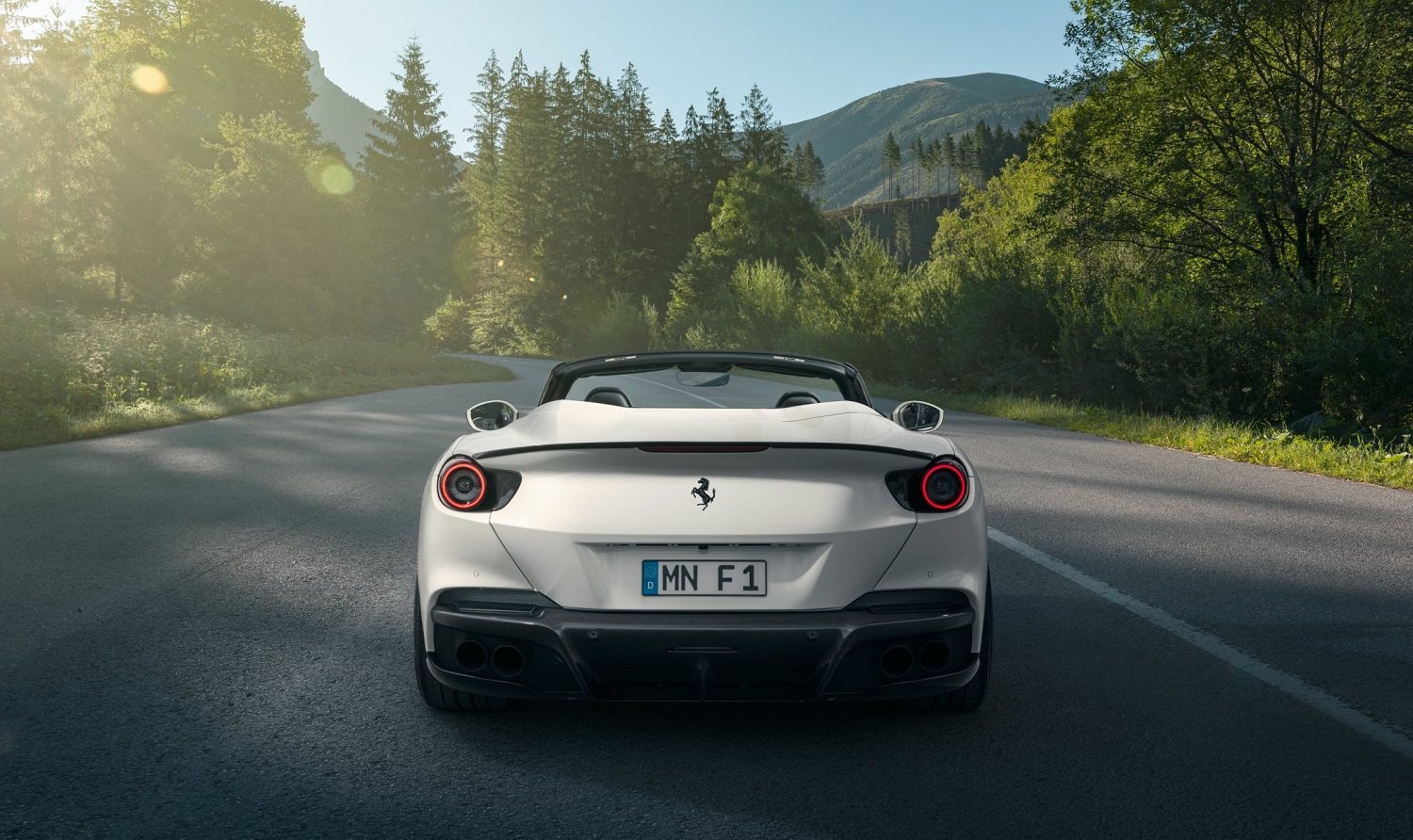 Ferrari Portofino/M | Novitec Carbon Rear Spoiler Lip