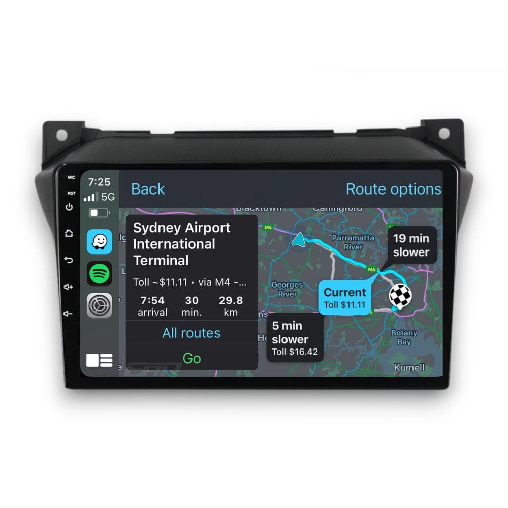 Suzuki Alto (2009 - 2016) Multimedia 9" Touchscreen Display + Built-In Wireless Carplay & Android Auto - Euro Active Retrofits AU