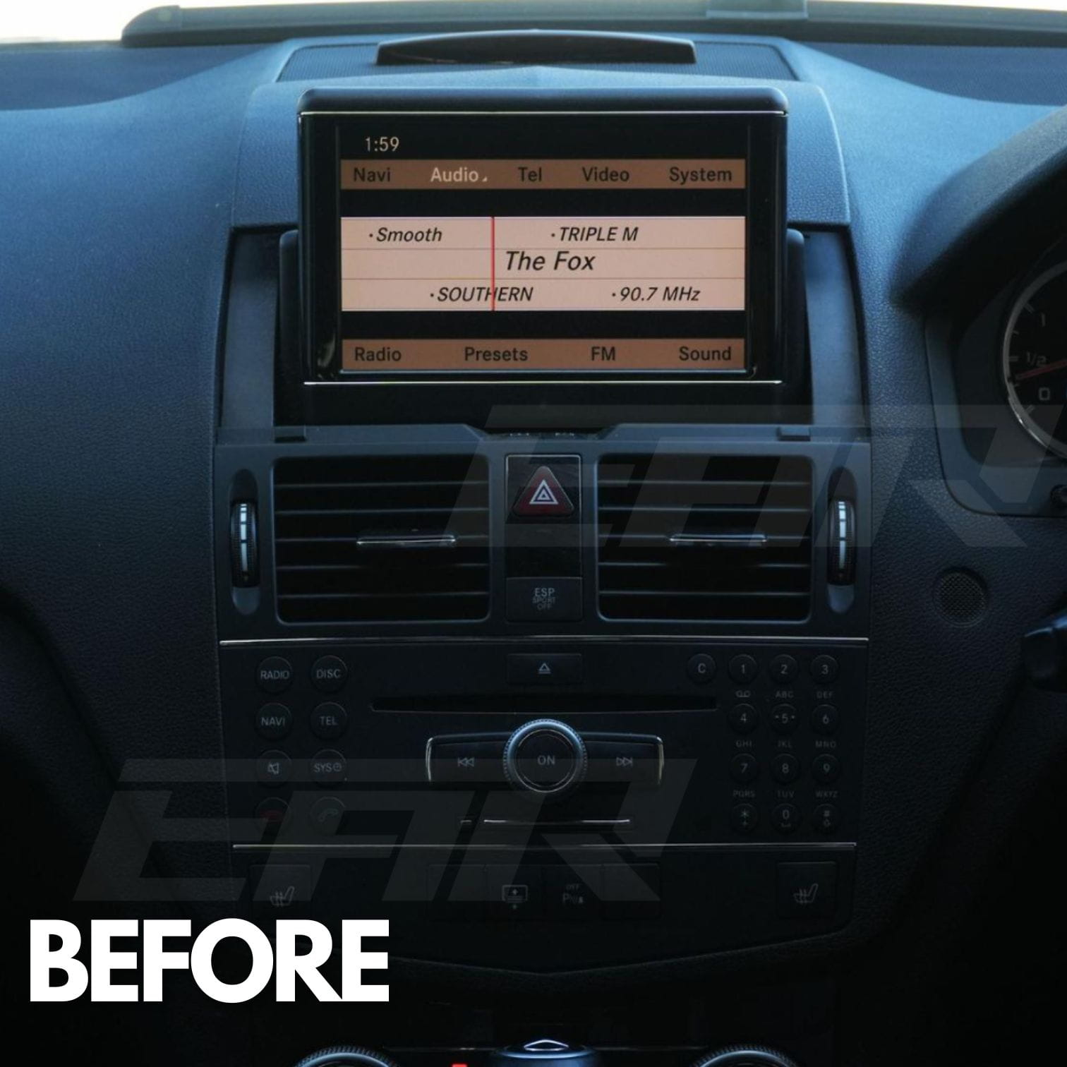 Mercedes Benz C Class | W204 | 10.25"/12.3" Linux CarPlay/Android Touchscreen Display | 2008 - 2010