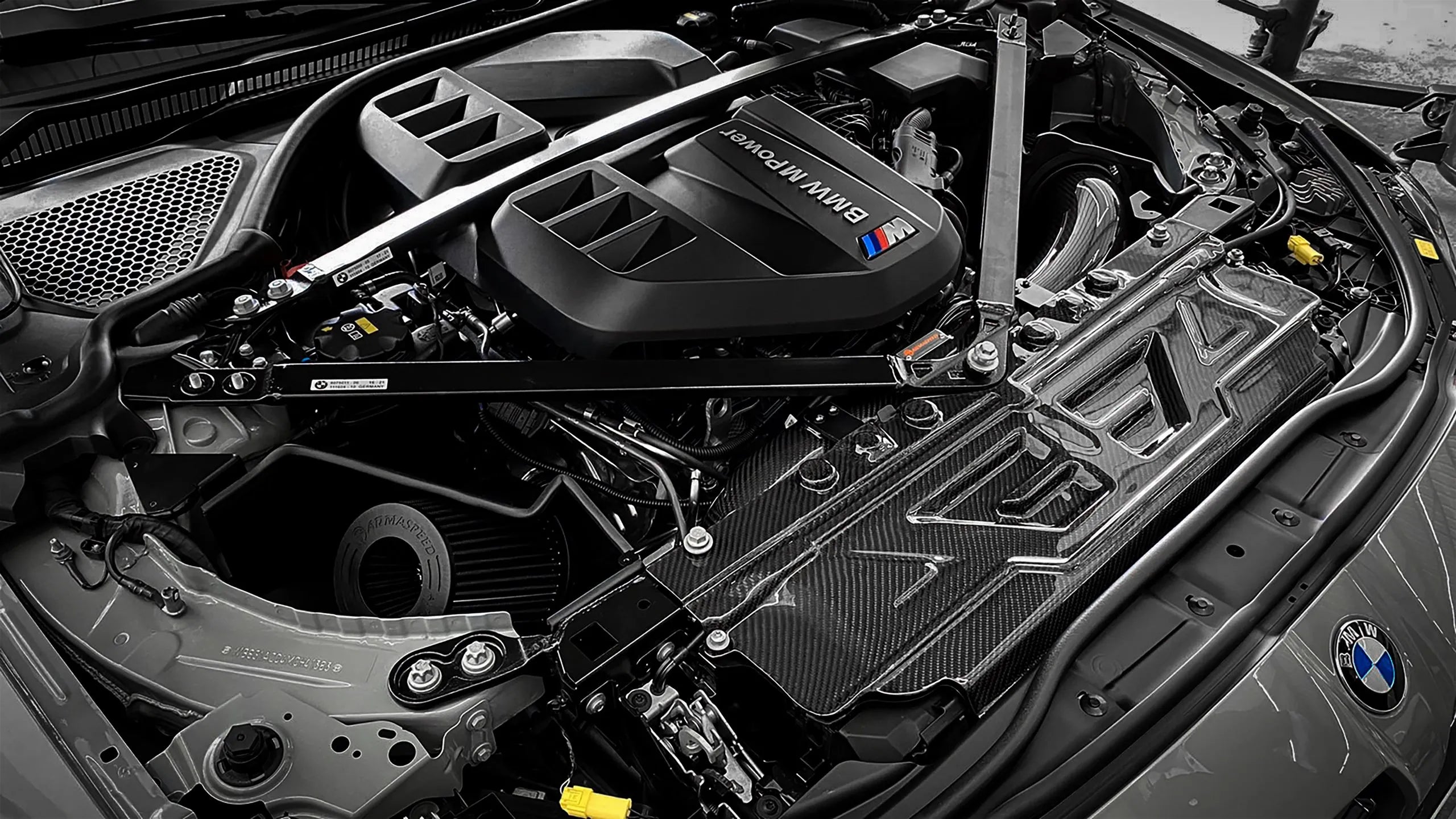 ARMASPEED BMW M2 / M3 / M4 | G8X | Carbon Fiber Radiator Cooling Slam Panel Cover