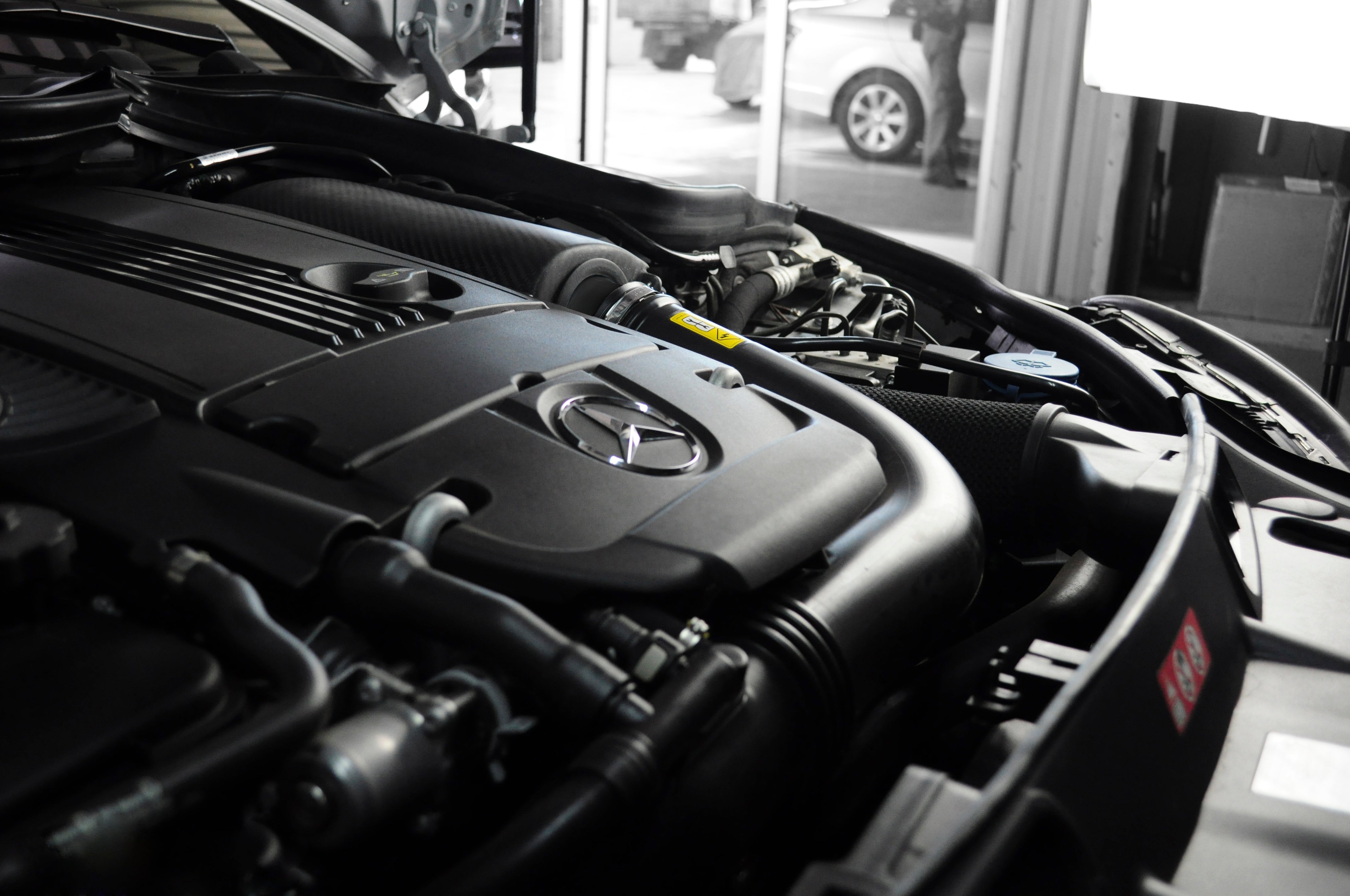 ARMASPEED Mercedes-Benz C Class / E Class | C180 / C200 / C250 / E200 / E250 | W204 / W212 (M271) | Carbon Fiber Cold Air Intake
