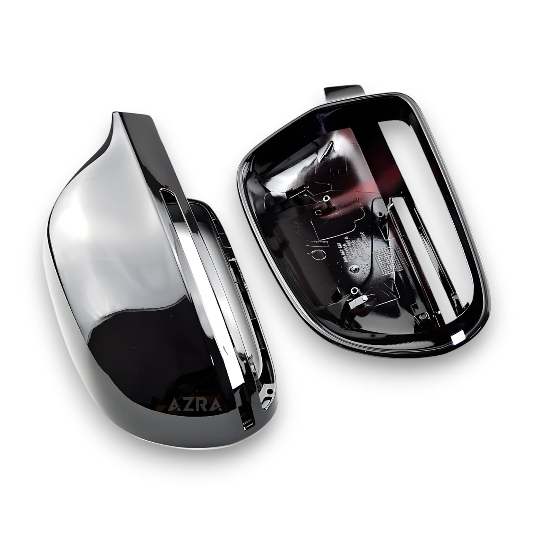 AZRA Audi A4/S4/A5/S5/A6/S6/A8/S8/Q3/SQ3 | B8 / B8.5 | Gloss Black / Carbon Print Mirror Caps