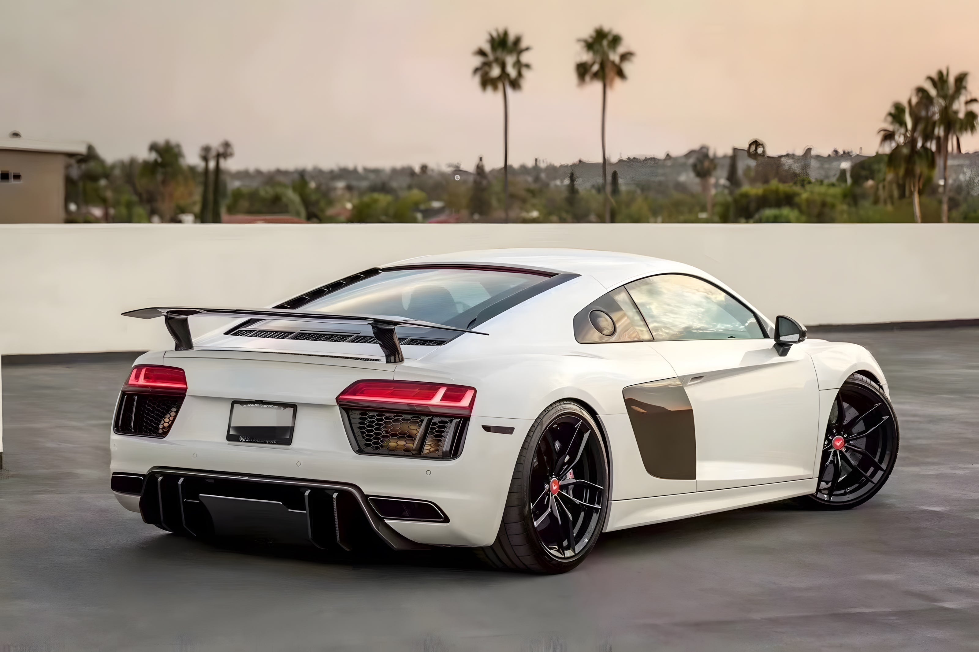 AZRA Audi R8 | 4S | Carbon Fiber Vorsteiner Style Rear Diffuser | 2015 - 2018