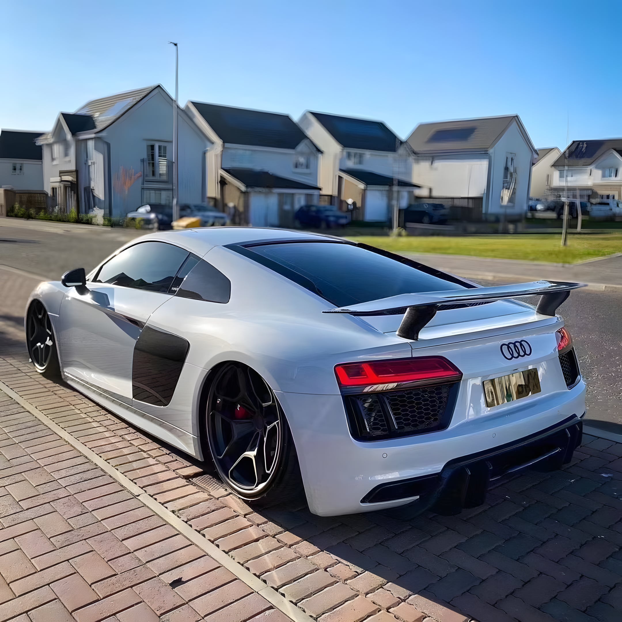 AZRA Audi R8 | 4S | Carbon Fiber Vorsteiner Style Rear Diffuser | 2015 - 2018