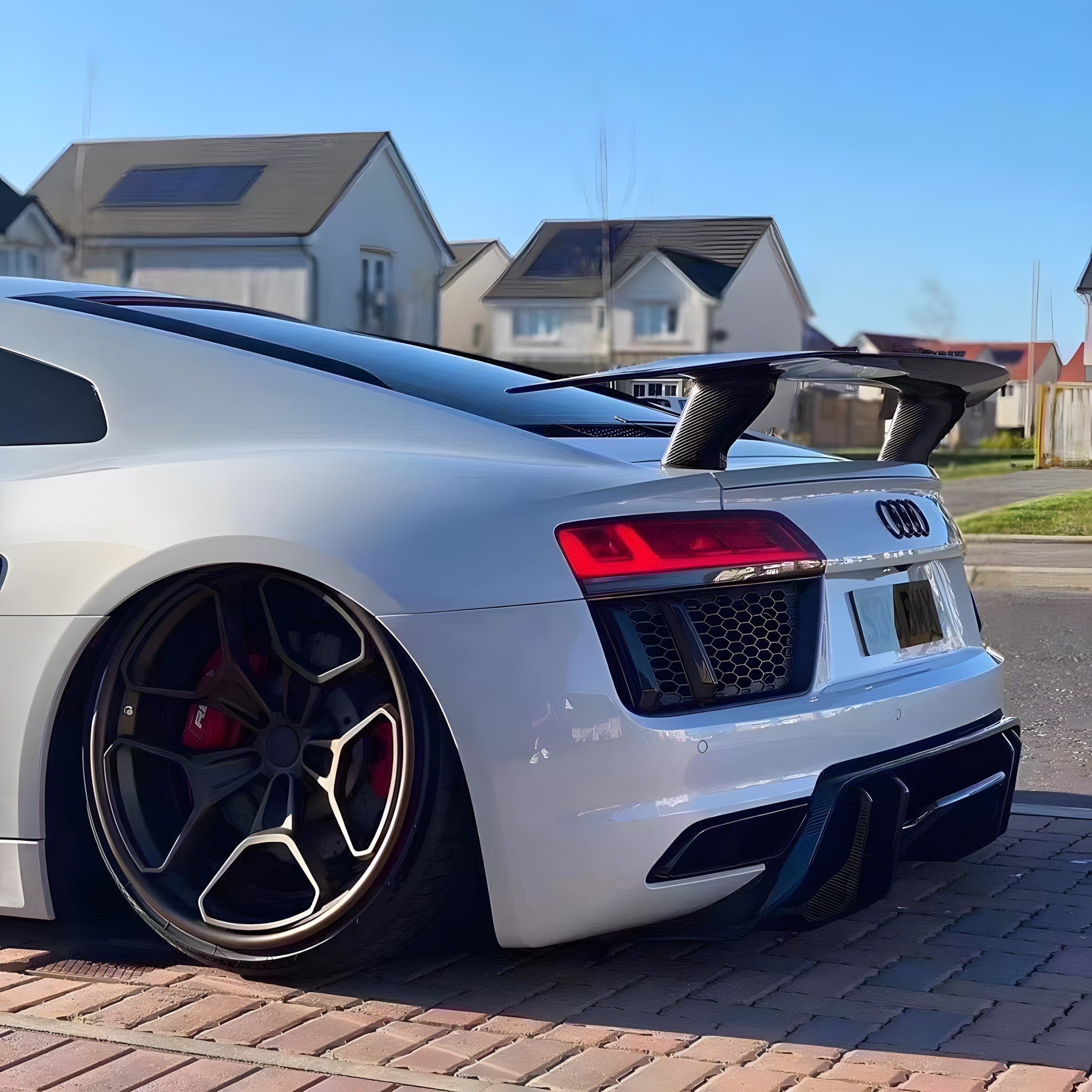 AZRA Audi R8 | 4S | Carbon Fiber Vorsteiner Style Rear Spoiler Wing | 2015 - 2018