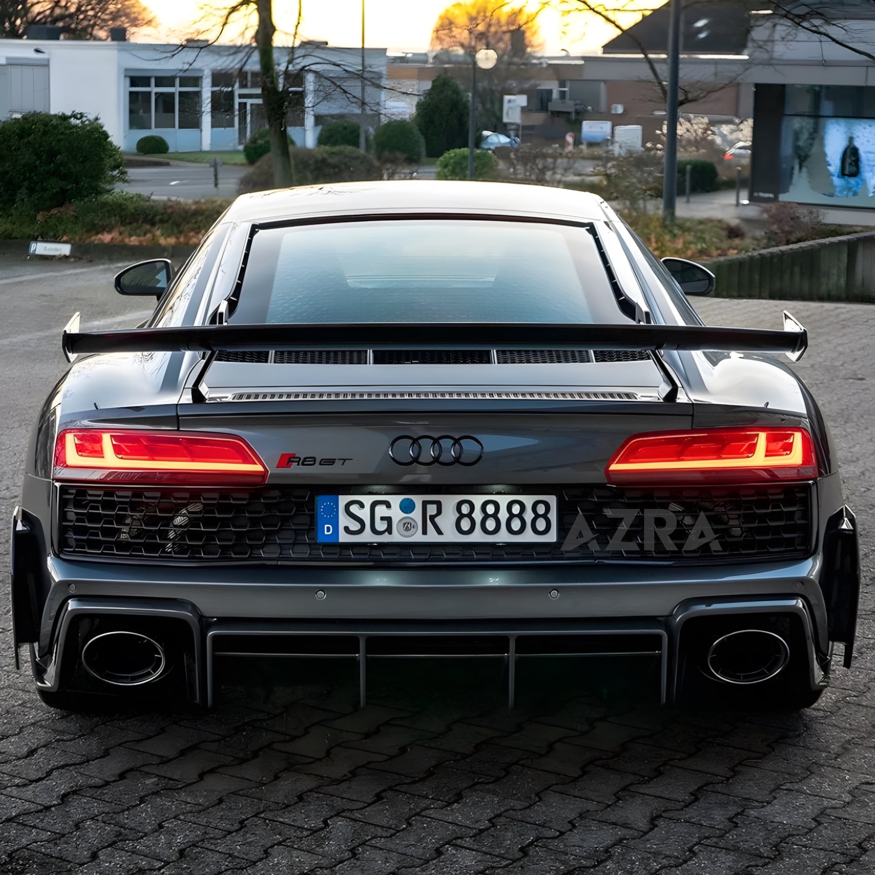 AZRA Audi R8 | 4S | Carbon Fiber Rear Spoiler Wing | 2019 - 2024