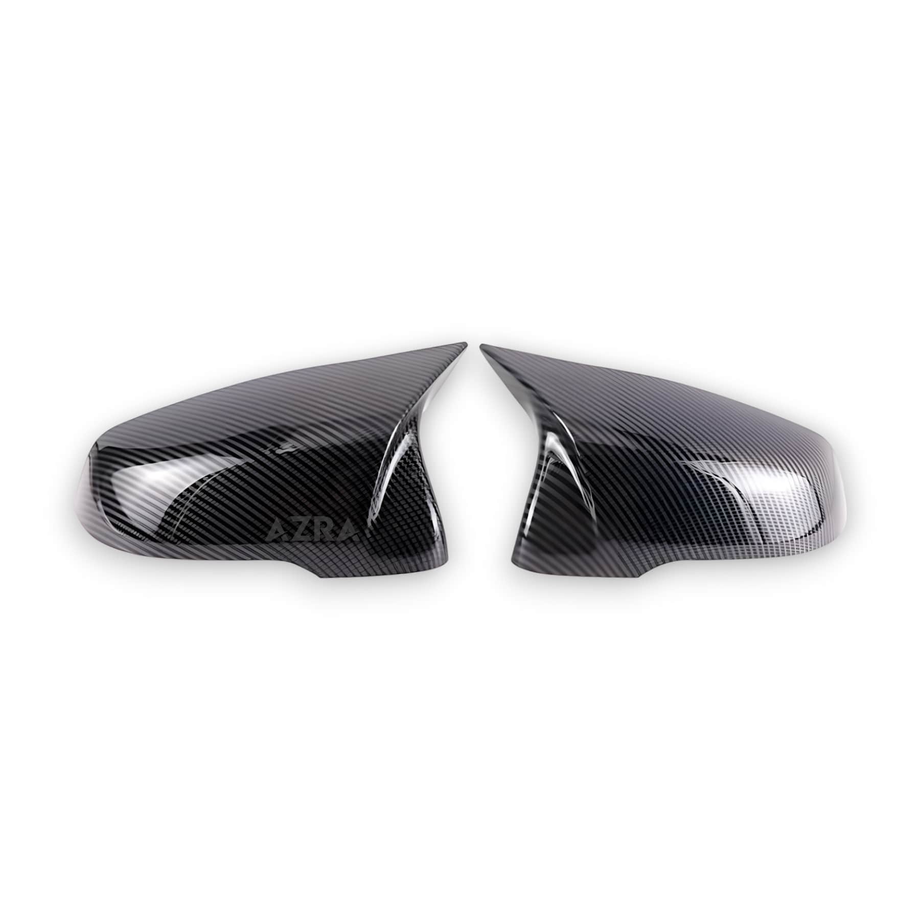 AZRA BMW 1/2 Series X1/X2 | F39/F40/F44/F48/F49 | Gloss Black / Carbon Look Mirror Caps | 2016 - 2023