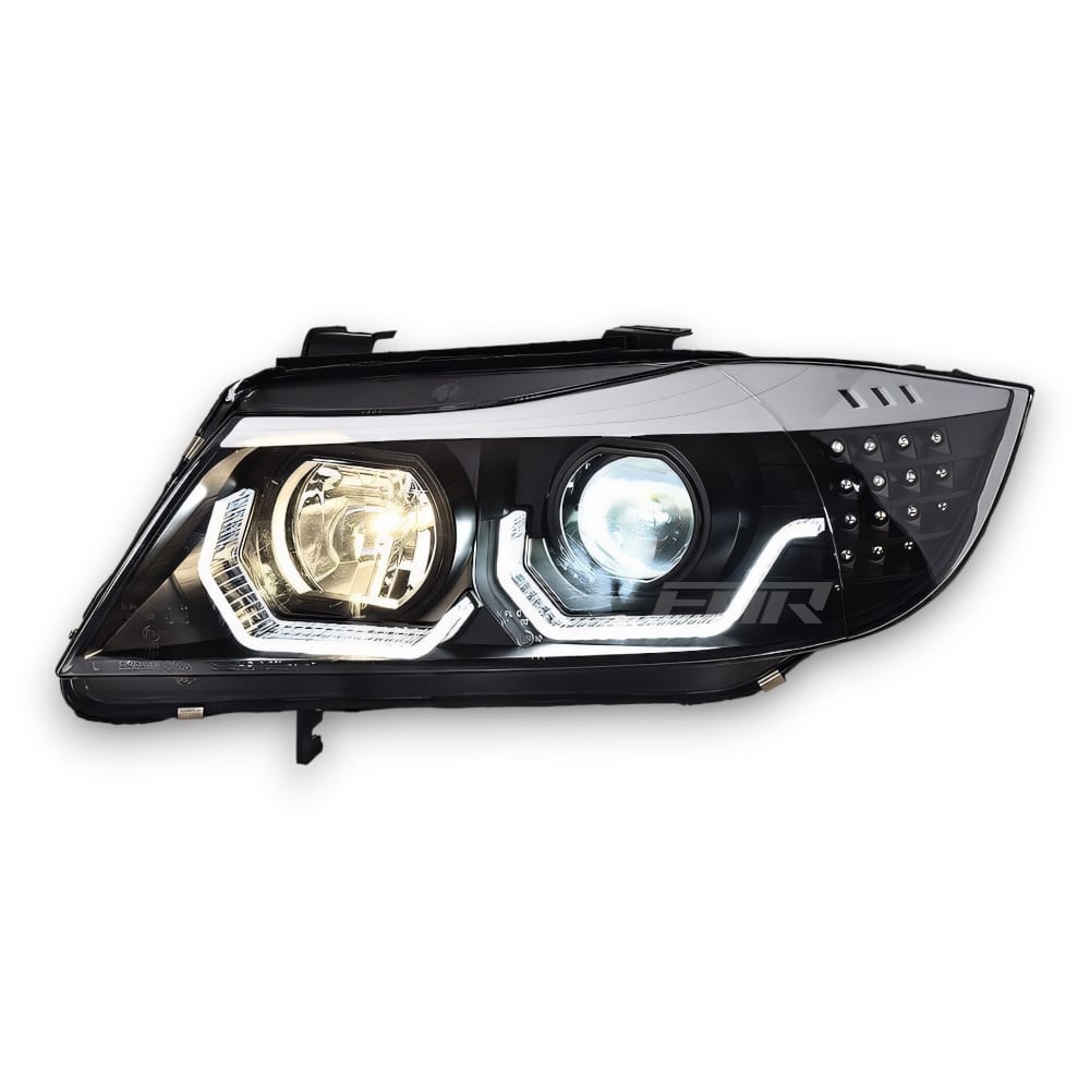 EuroLuxe BMW 3 Series E90 3D LED Headlights (2005 - 2012) (Plug & Play) - Euro Active Retrofits