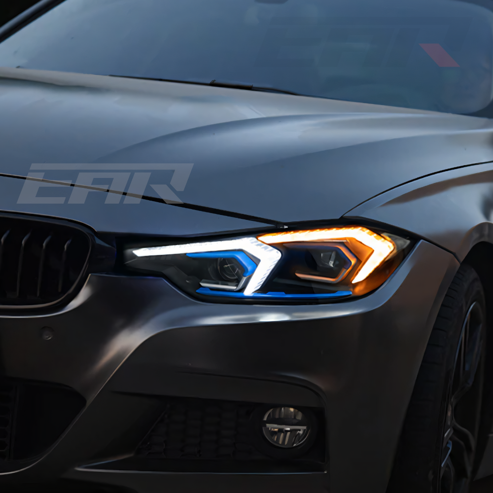 BMW 3 Series F30/F31/F35 G Style Sequential LED Headlights | 2011 - 2019 | Plug & Play - Euro Active Retrofits