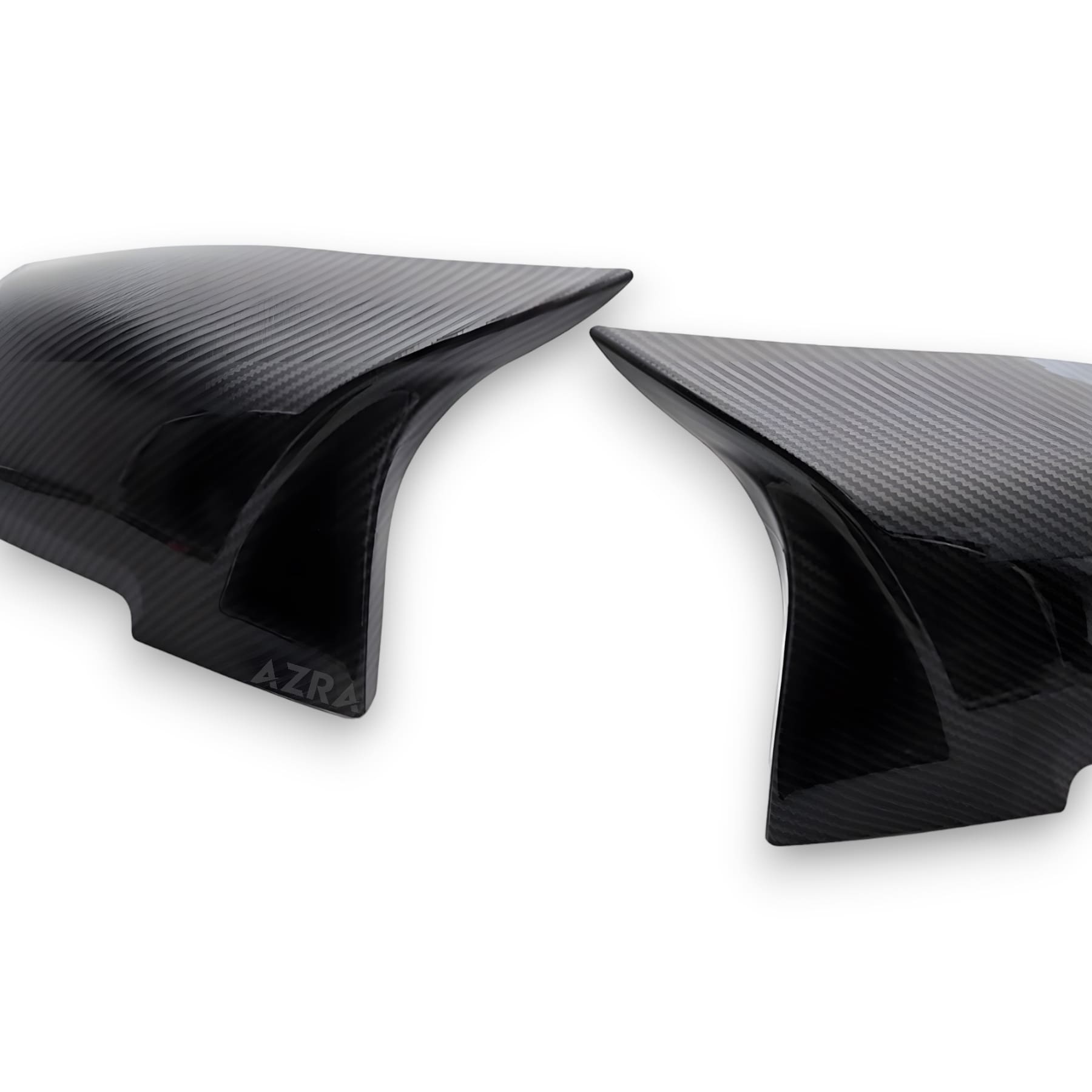 AZRA BMW 1 / 2 / 3 / 4 Series | F20/F22/F30/F32 | Gloss Black / Carbon Print Mirror Caps