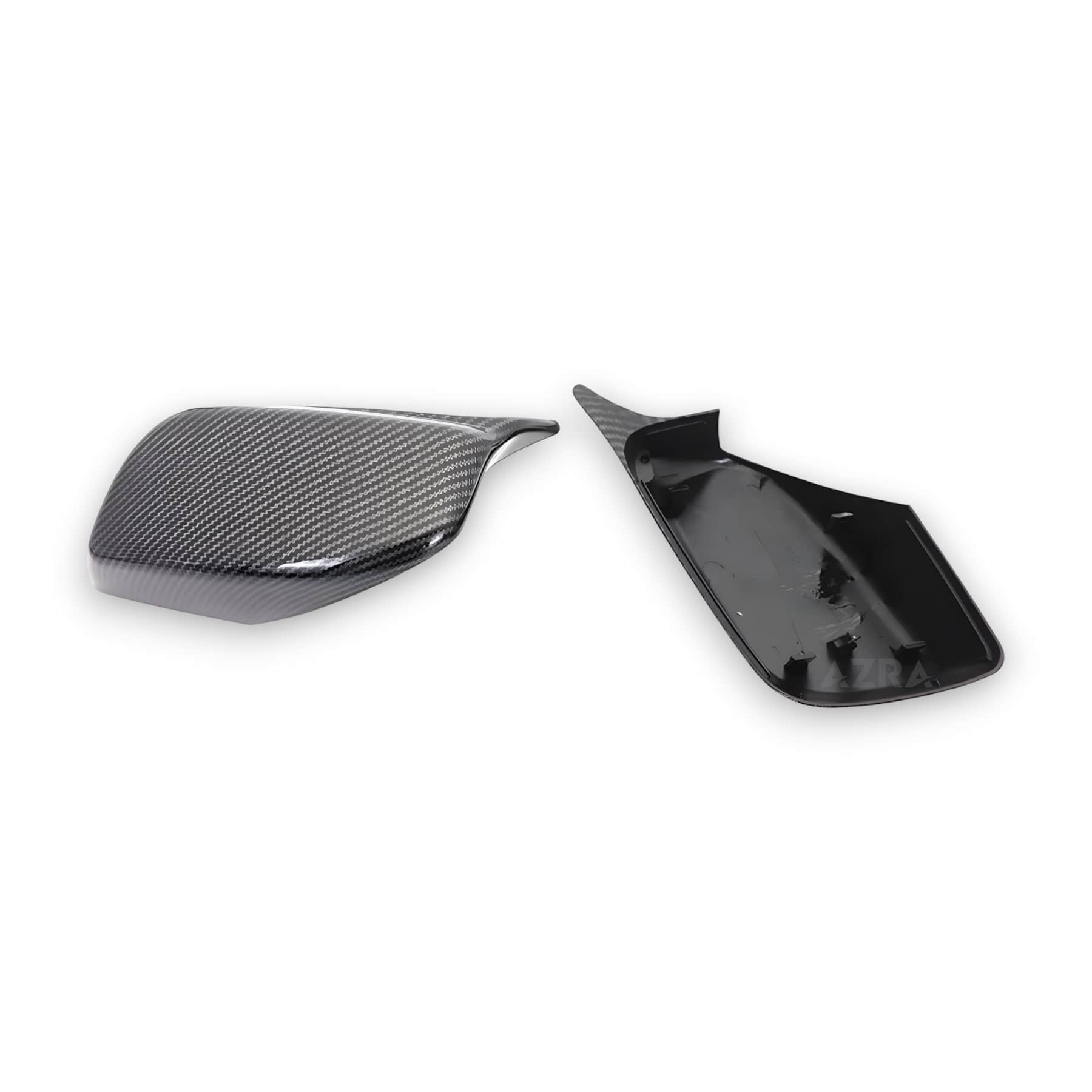 AZRA BMW 5 / 6 Series | E60 / E61 / E63 / E64 | Gloss Black / Carbon Print Mirror Caps | 2003 - 2010