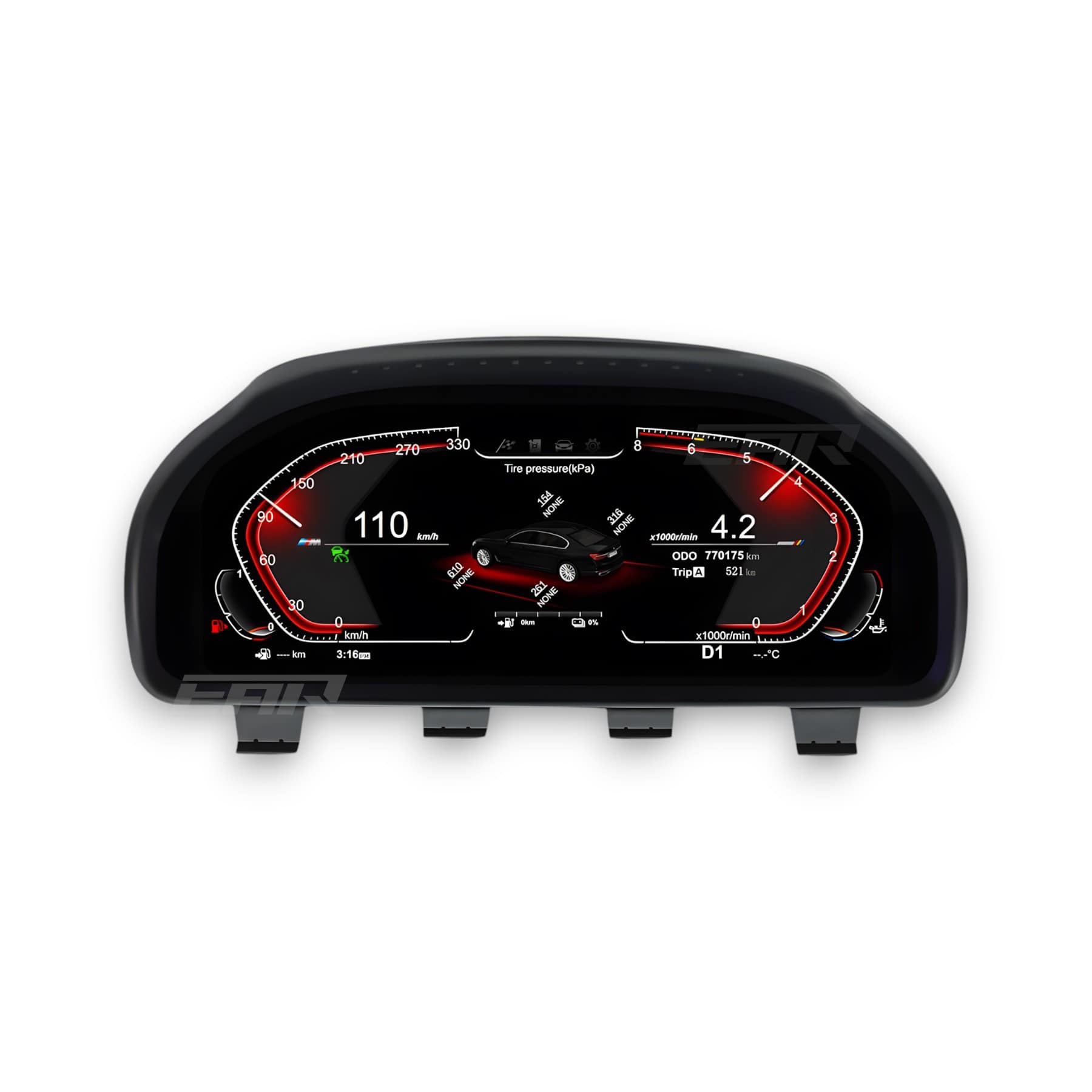 BMW 5, 6 & 7 Series (F07/F10/F11/F18/F06/F12/F13) Digital Instrument Cluster | 2010 - 2018