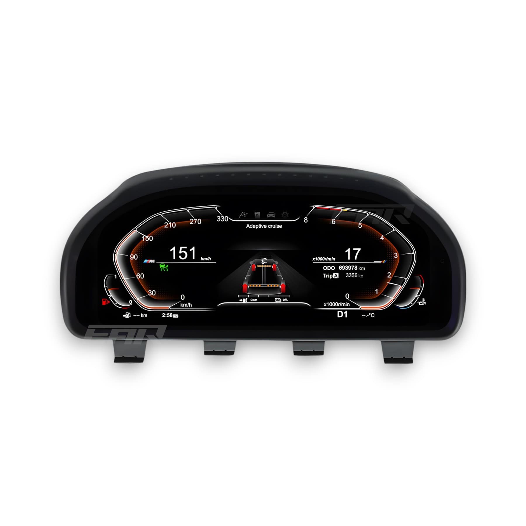 BMW 5, 6 & 7 Series (F07/F10/F11/F18/F06/F12/F13) Digital Instrument Cluster | 2010 - 2018