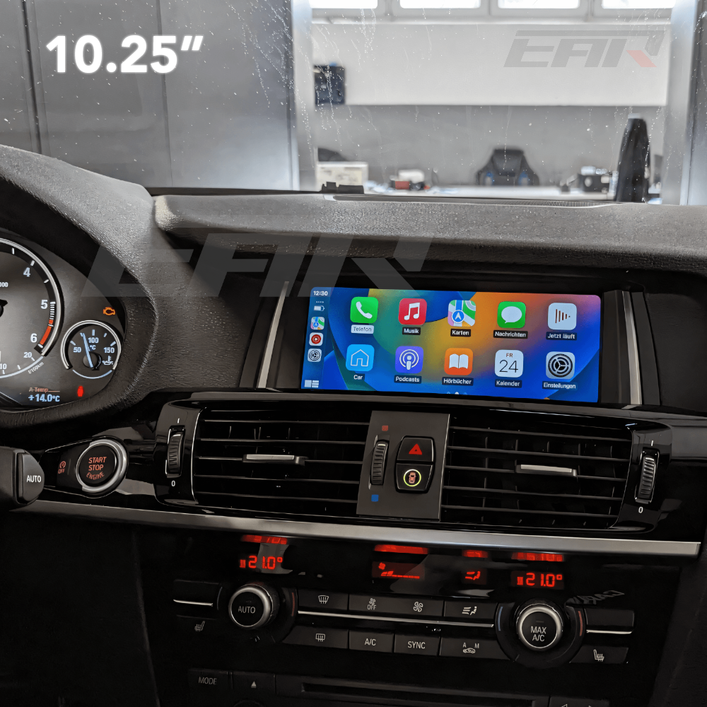 BMW iDrive 8 Android 12.0 X3 & X4 (F25/F26) Multimedia 8.8"/12.3" Touchscreen Display + Built-In Wireless Carplay & Android Auto | 2010+ | LHD/RHD - Euro Active Retrofits