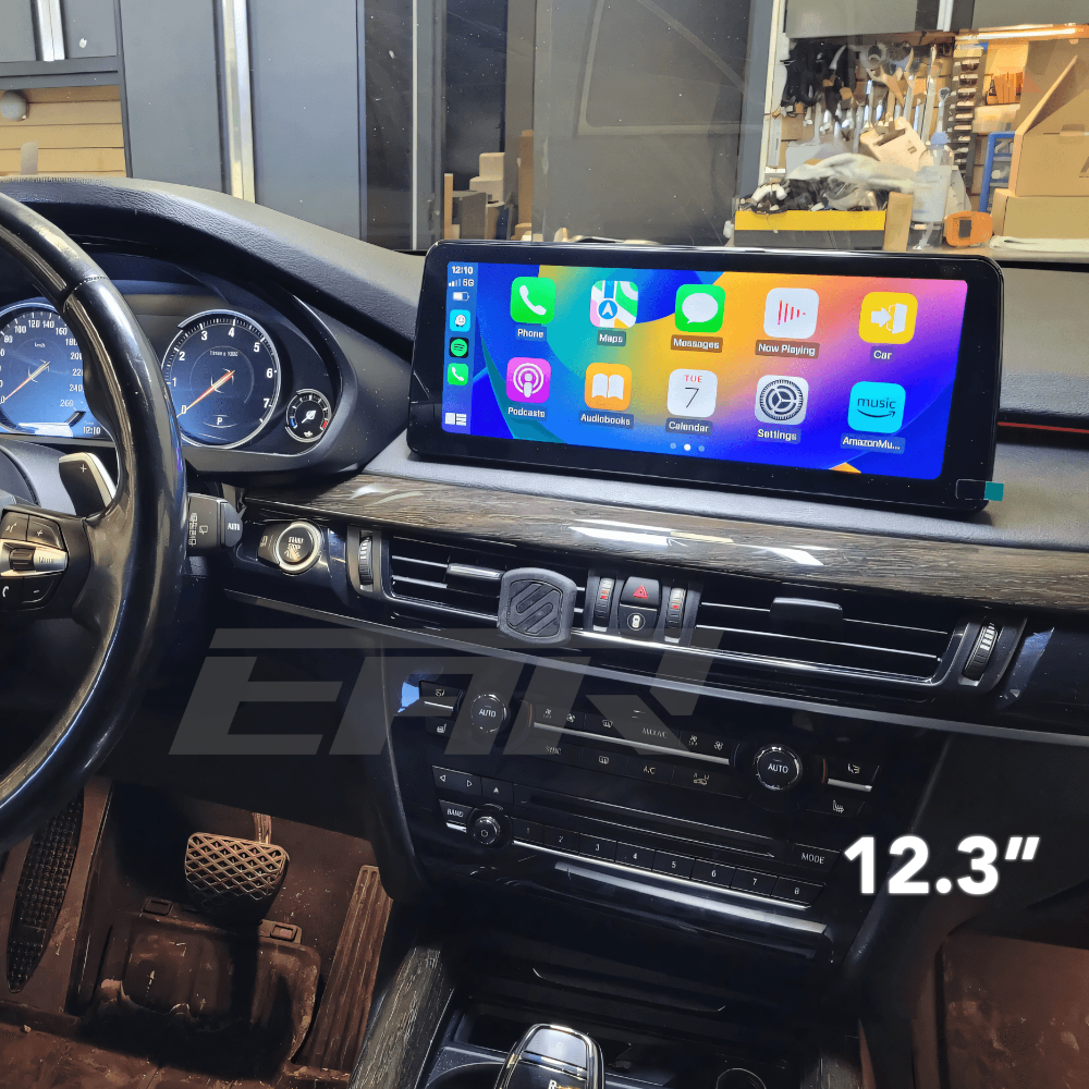 BMW iDrive 8 Android 12.0 X5 & X6 (F15/F16/F85/F86) Multimedia 10.25"/12.3" Touchscreen Display + Built-In Wireless Carplay & Android Auto | 2014 - 2019 | LHD/RHD - Euro Active Retrofits