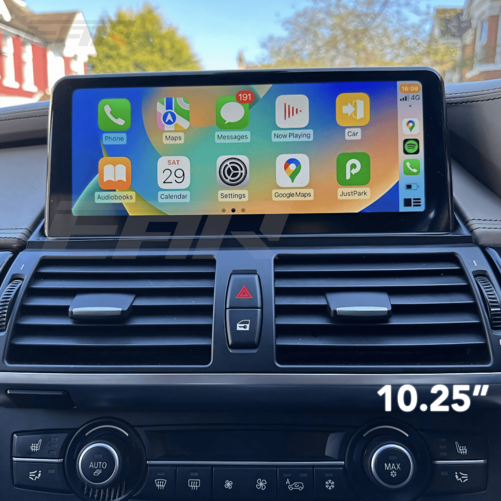 BMW iDrive 8 Android 12.0 X5 & X6 (F15/F16/F85/F86) Multimedia 10.25"/12.3" Touchscreen Display + Built-In Wireless Carplay & Android Auto | 2014 - 2019 | LHD/RHD - Euro Active Retrofits