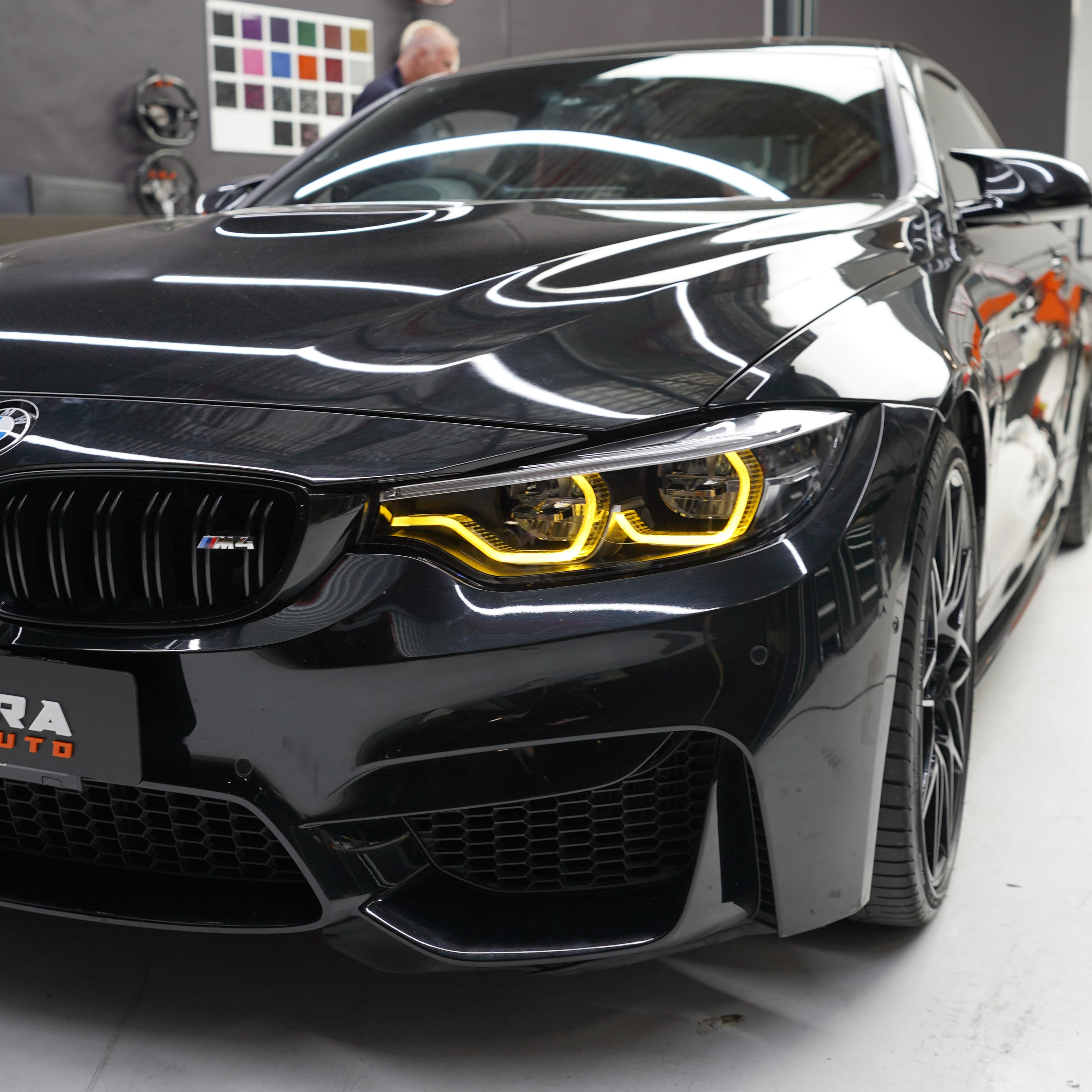 BMW 4 Series F32/F36 M3/M4 F80/F82 LCI-2 White/Yellow LED Headlights | 2012 - 2020 | Plug & Play